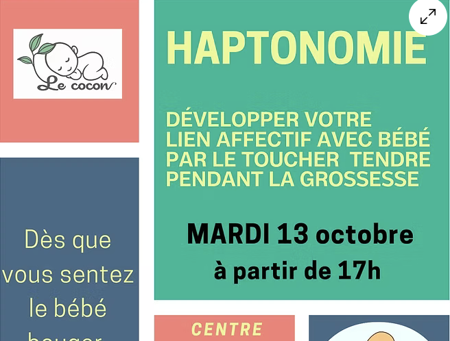 Atelier Le Cocon : Haptonomie