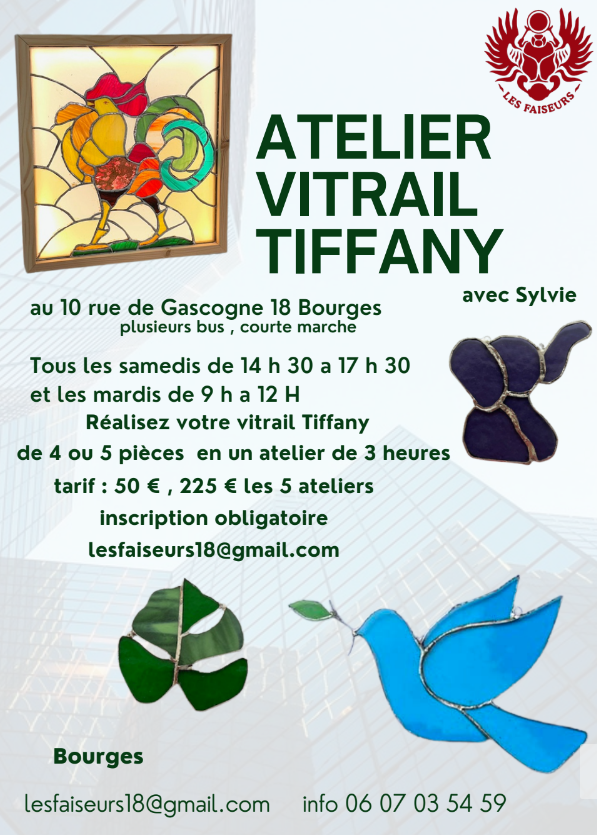 LES FAISEURS - Ateliers vitrail Tiffany