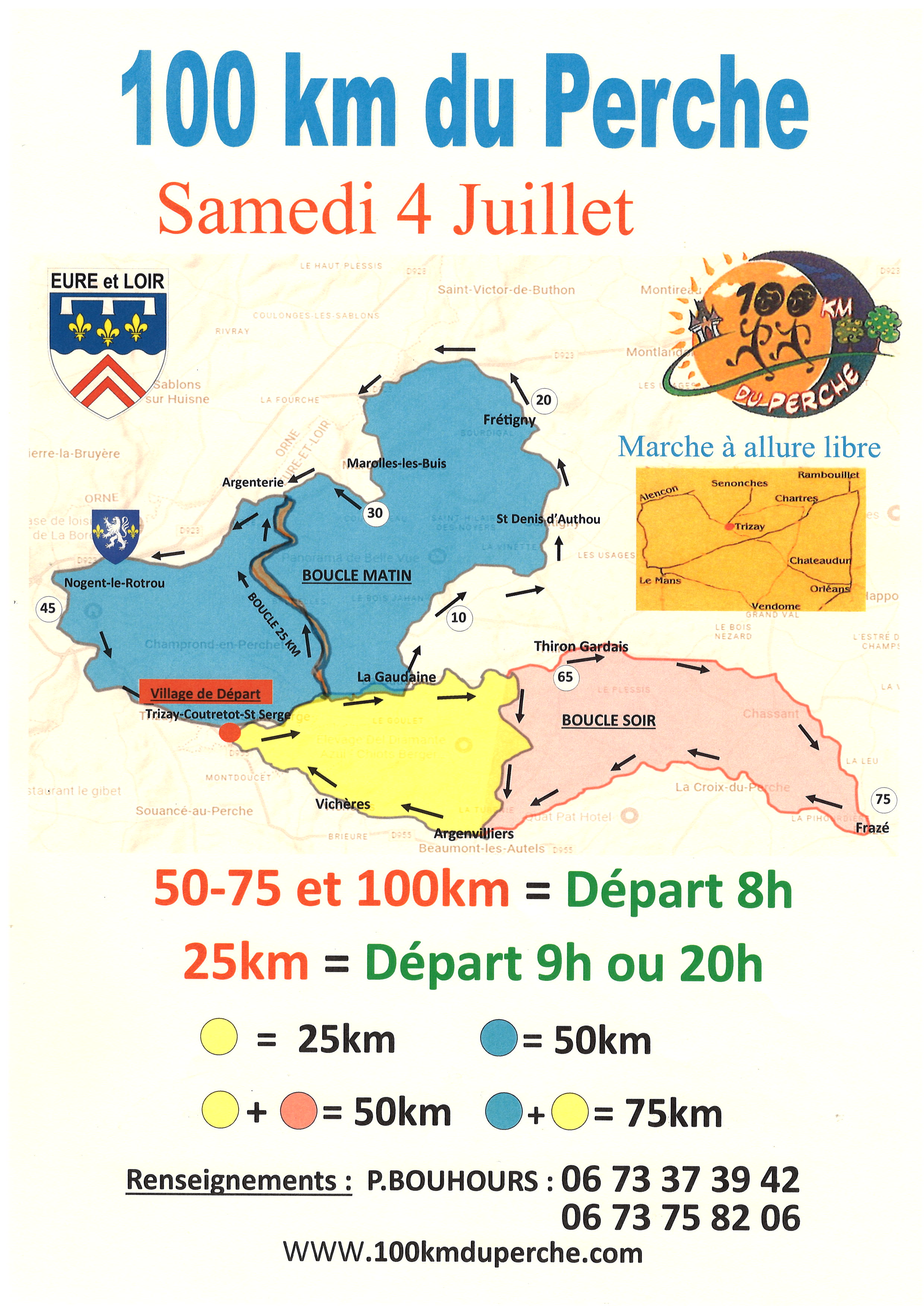 100 km du Perche (édition 2026) — visuel événement