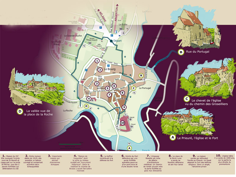 La cité médiévale de Saint-Benoît-du-Sault, Saint-Benoît-du-Sault - photo 4