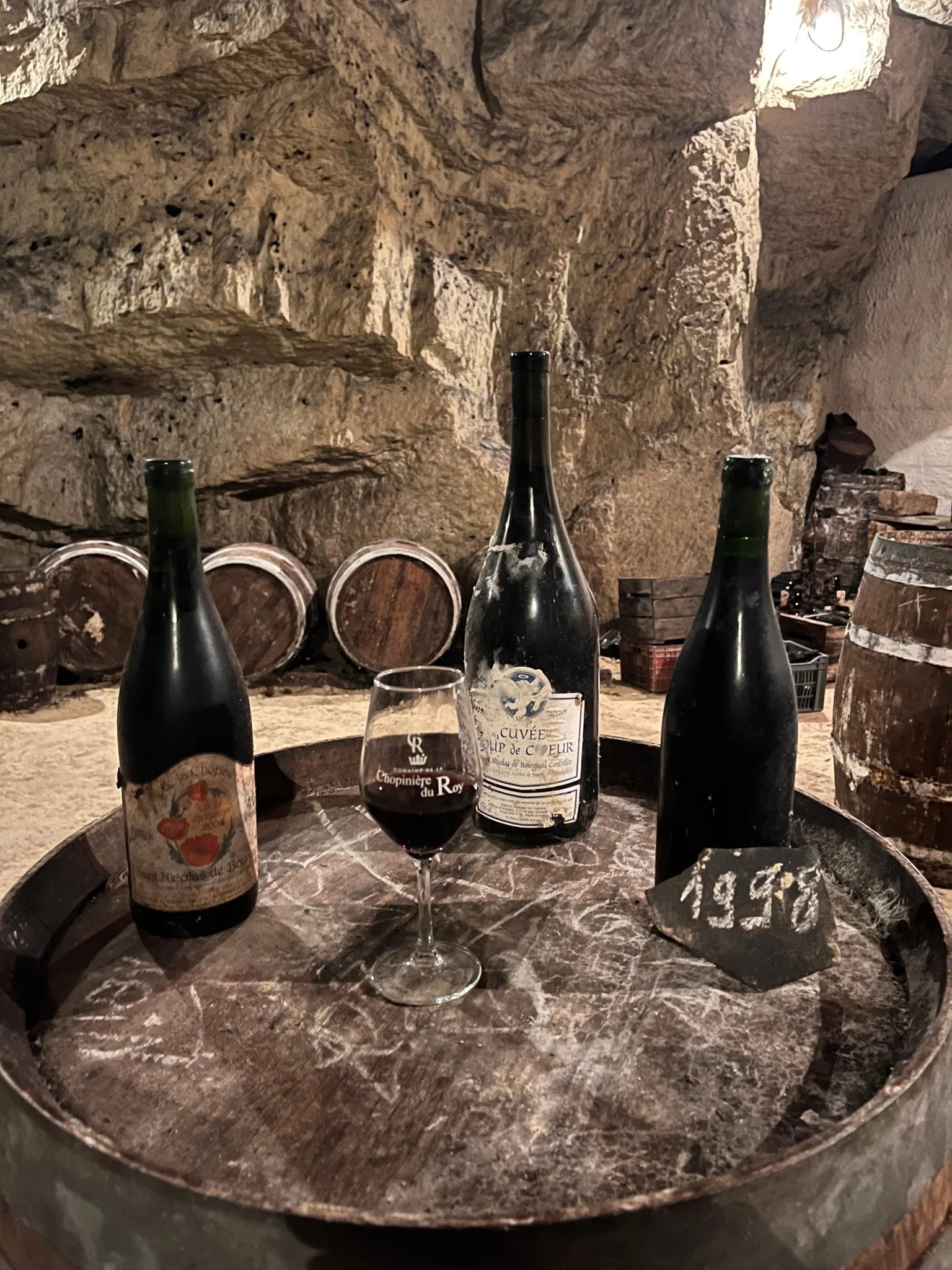 Visite-dégustation : Visite de cave troglodyte et vieux millésimes, Saint-Nicolas-de-Bourgueil - photo 2