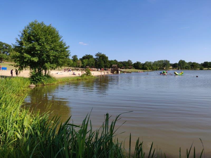 Plan d'eau communal de la Rochegaudon, Chaillac