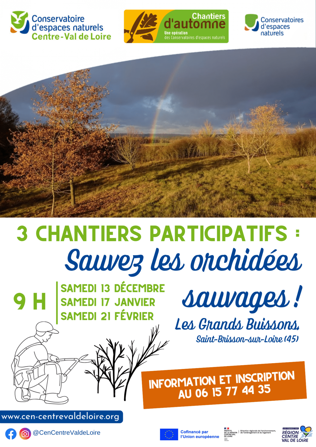 Sauvez les orchidées sauvages !