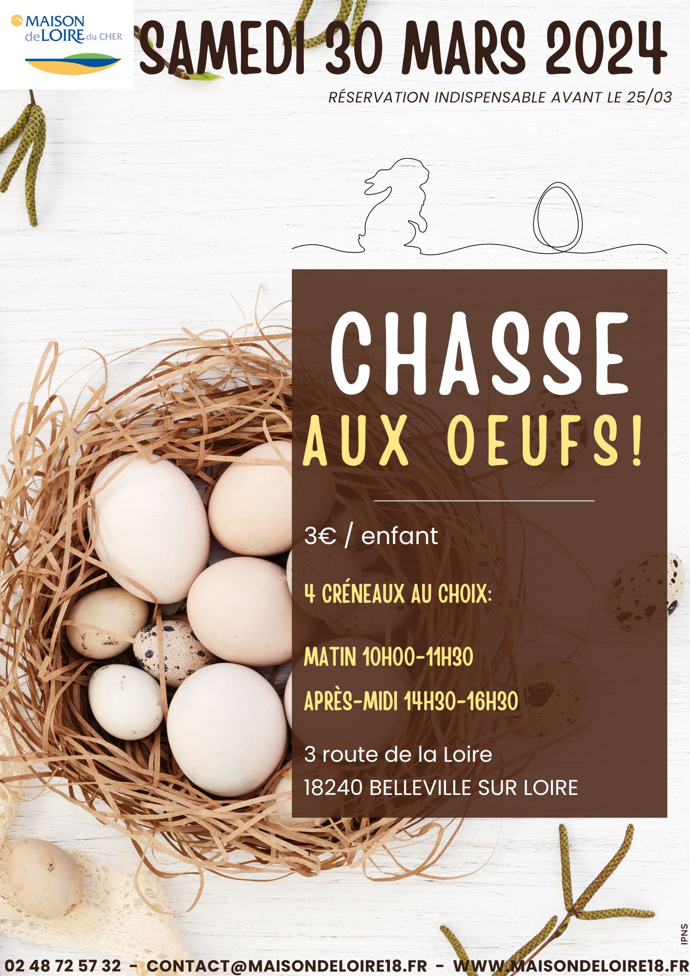 Chasse aux oeufs de Pâques / Chasse aux yeux d'Halloween! null France null null null null