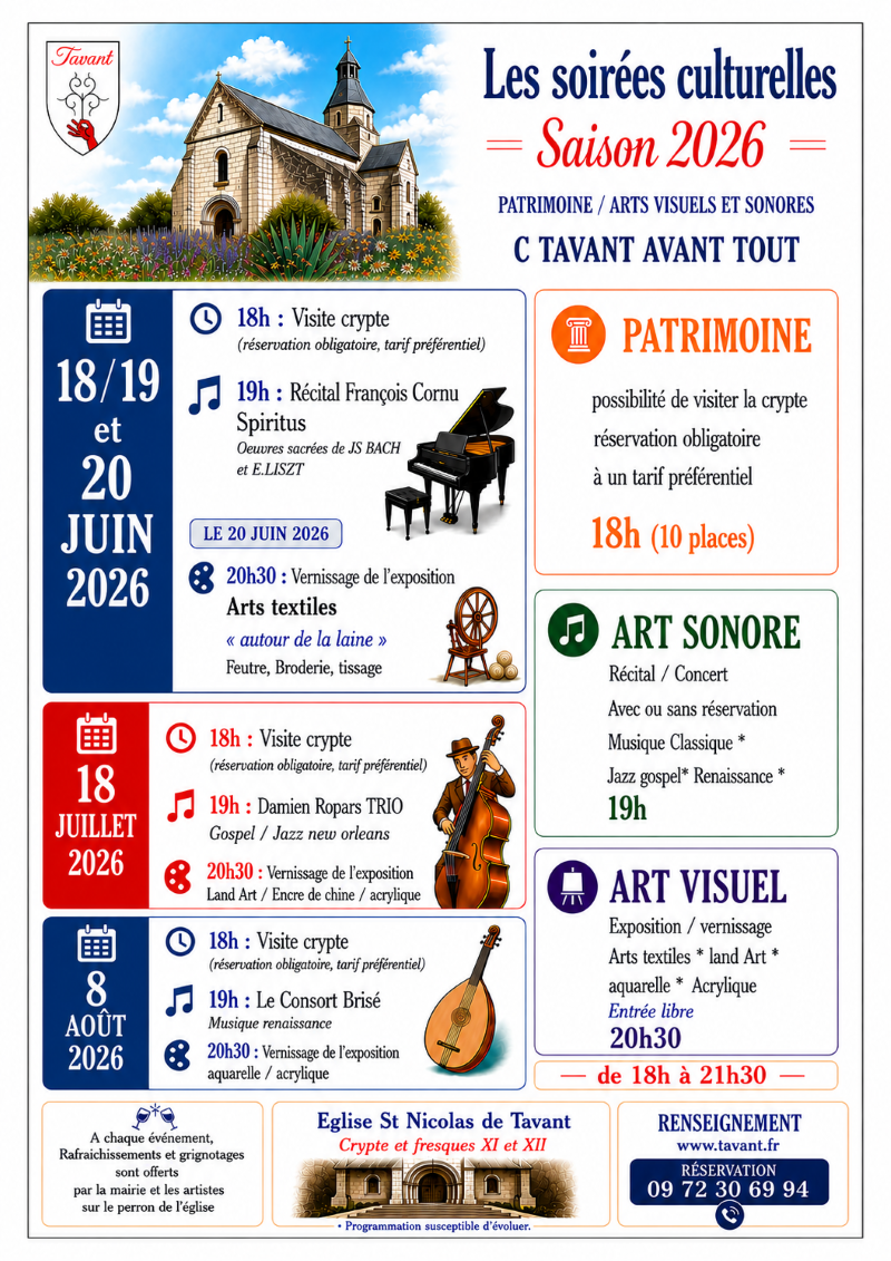 les Soirées Culturelles — visuel événement