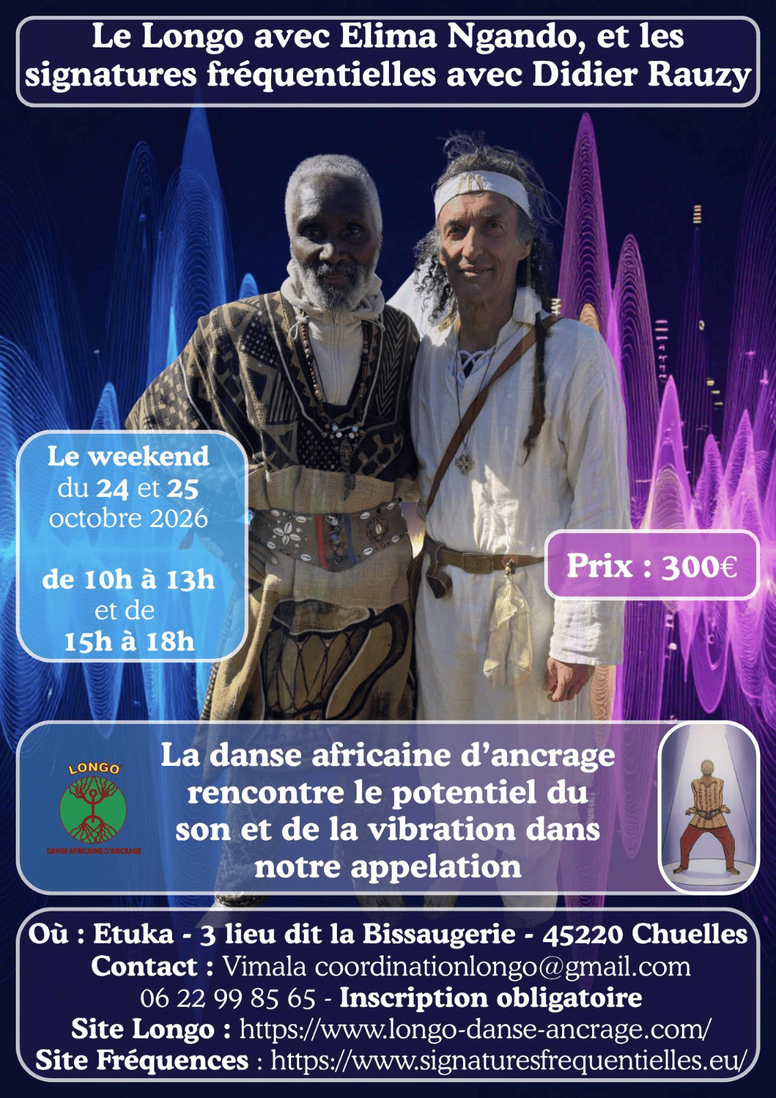 Stage : Le longo avec Elima Ngando