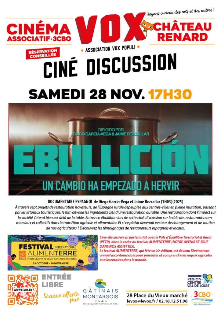 Ciné discussion : Ebullicion !