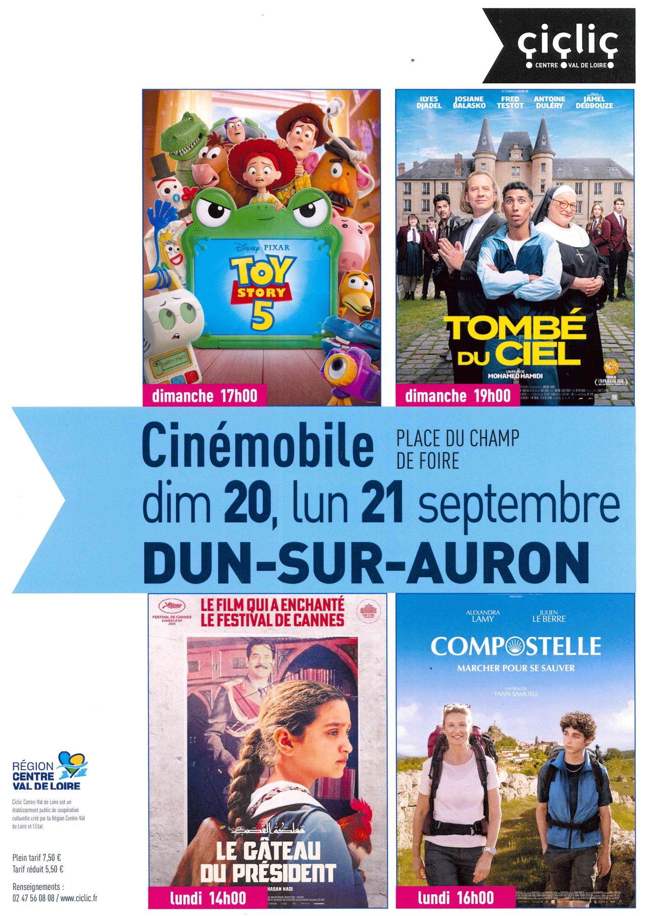 Cinémobile Dun-sur-Auron