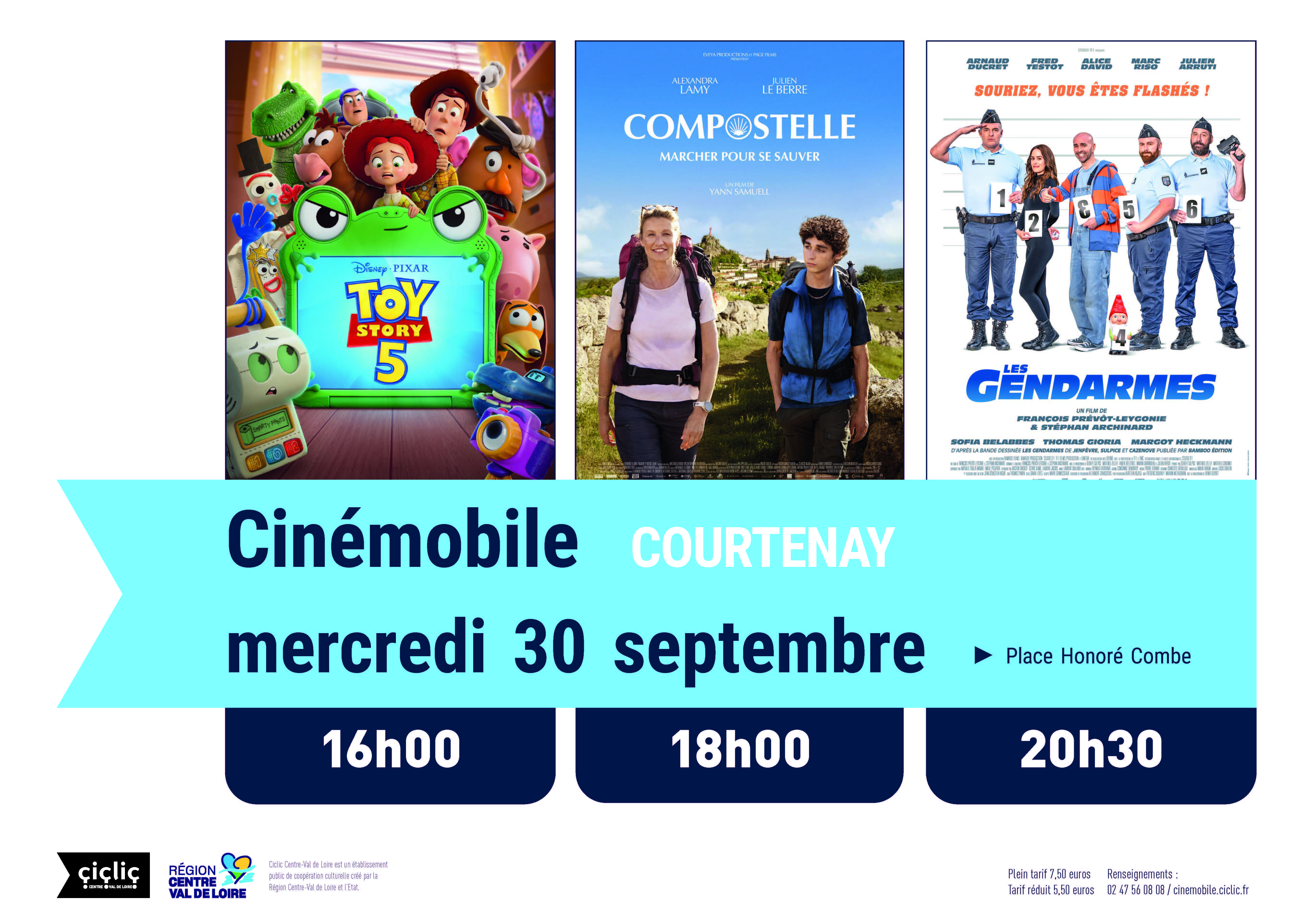 Cinémobile : Toy Story 5, Compostelle & Les gendarmes