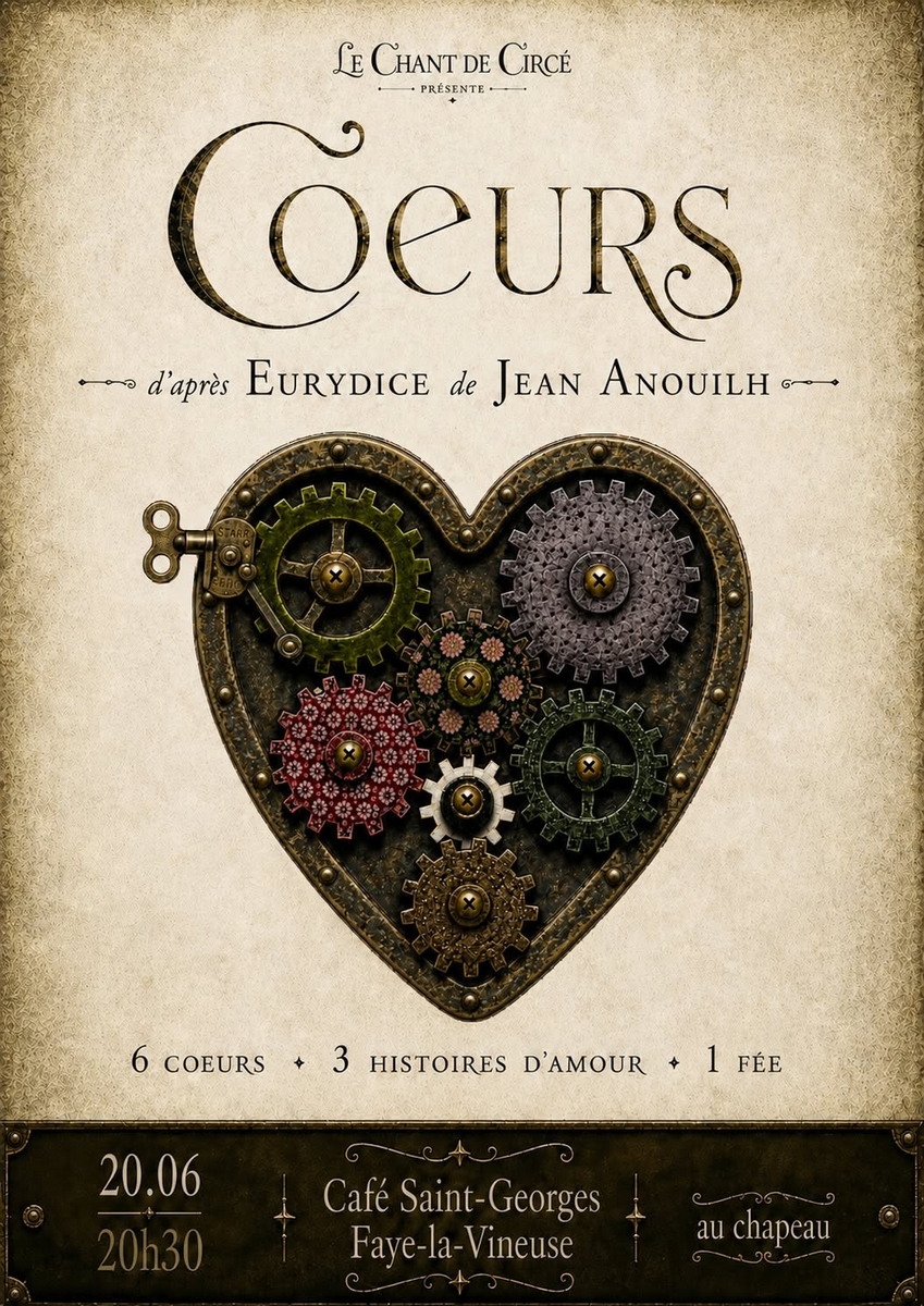 "Coeurs" d'après Eurydice de Jean Anouilh