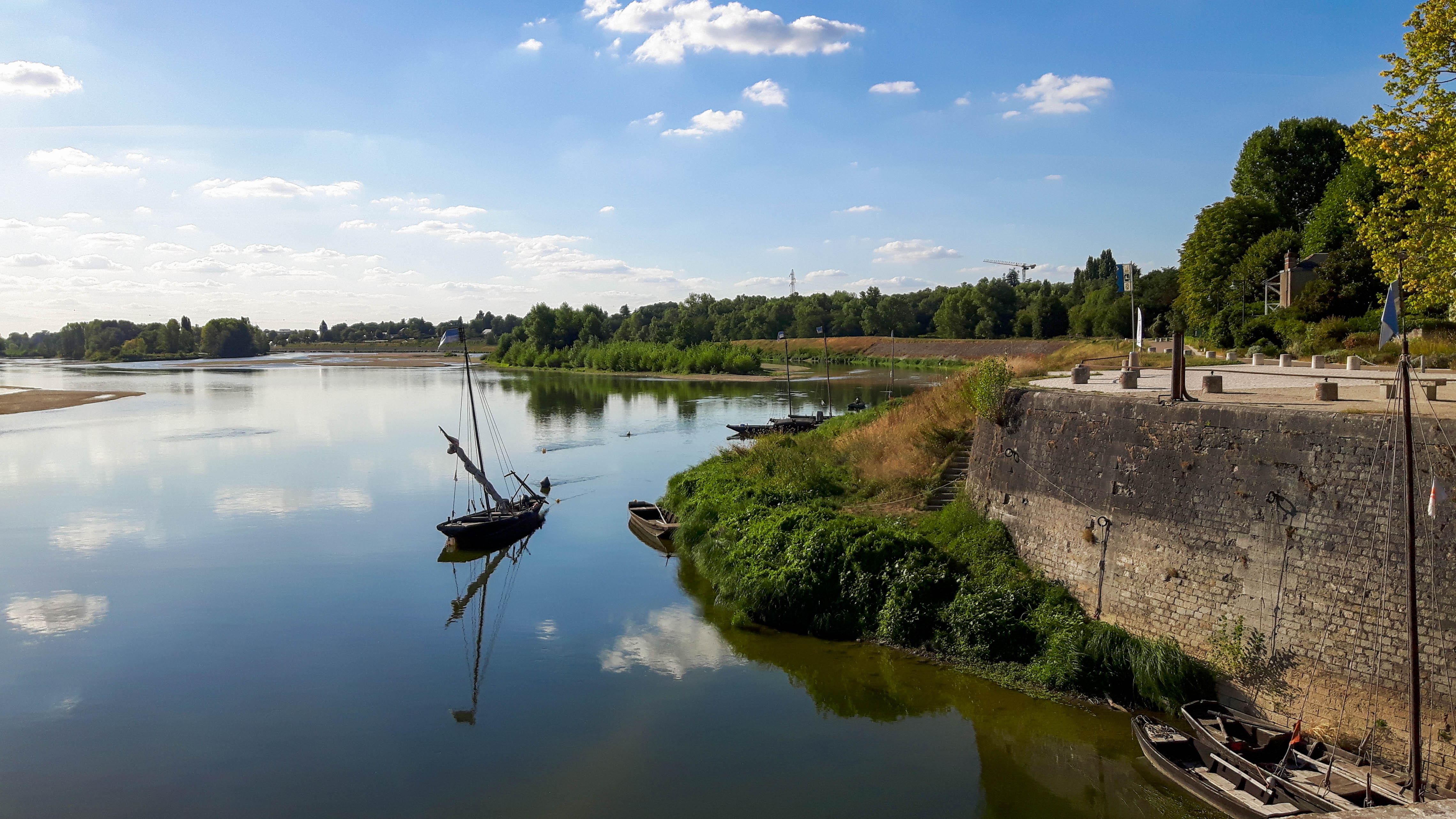 Le mystère des mariniers de Combleux - Parcours à pied