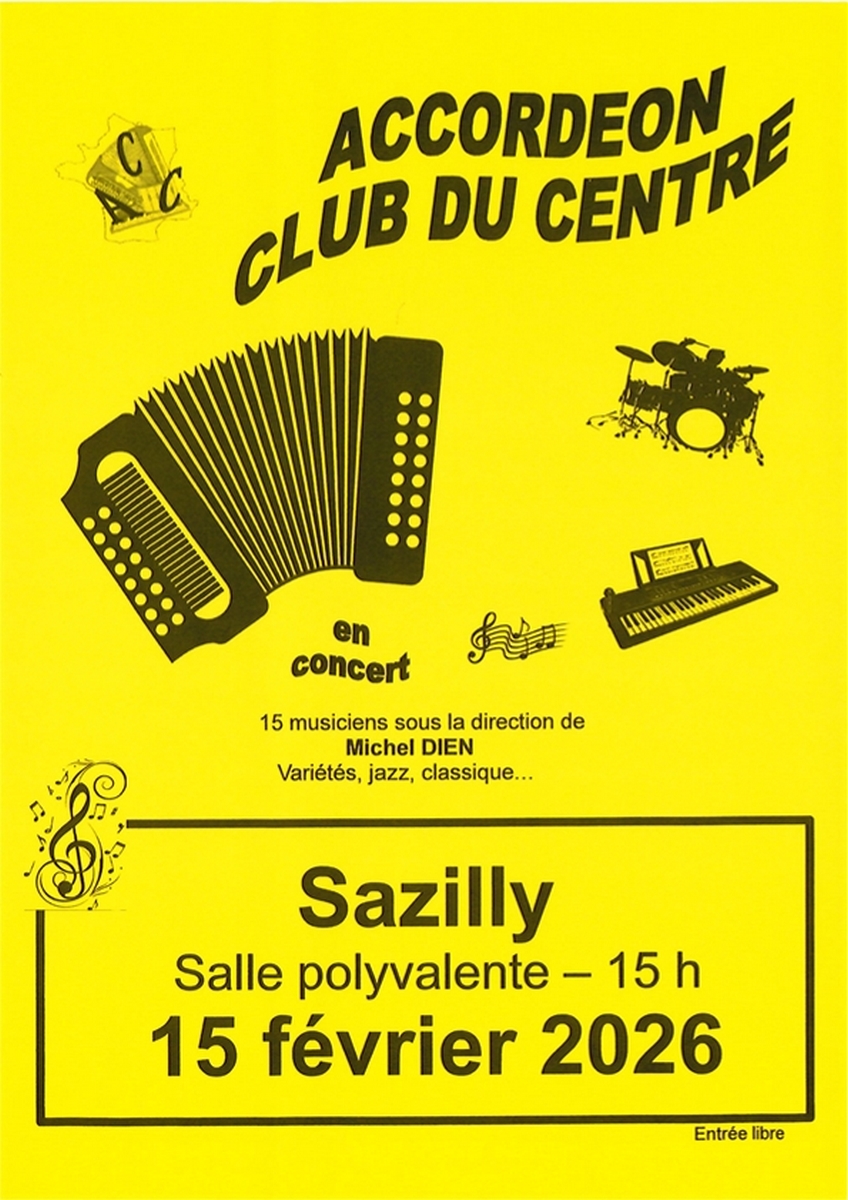 Concert de L'Accordéon Club du Centre