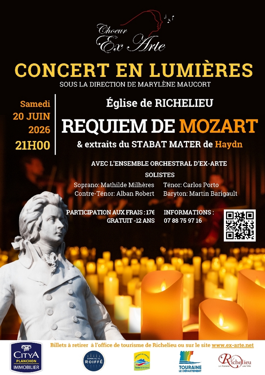Concert en Lumières : Requiem de Mozart — visuel événement