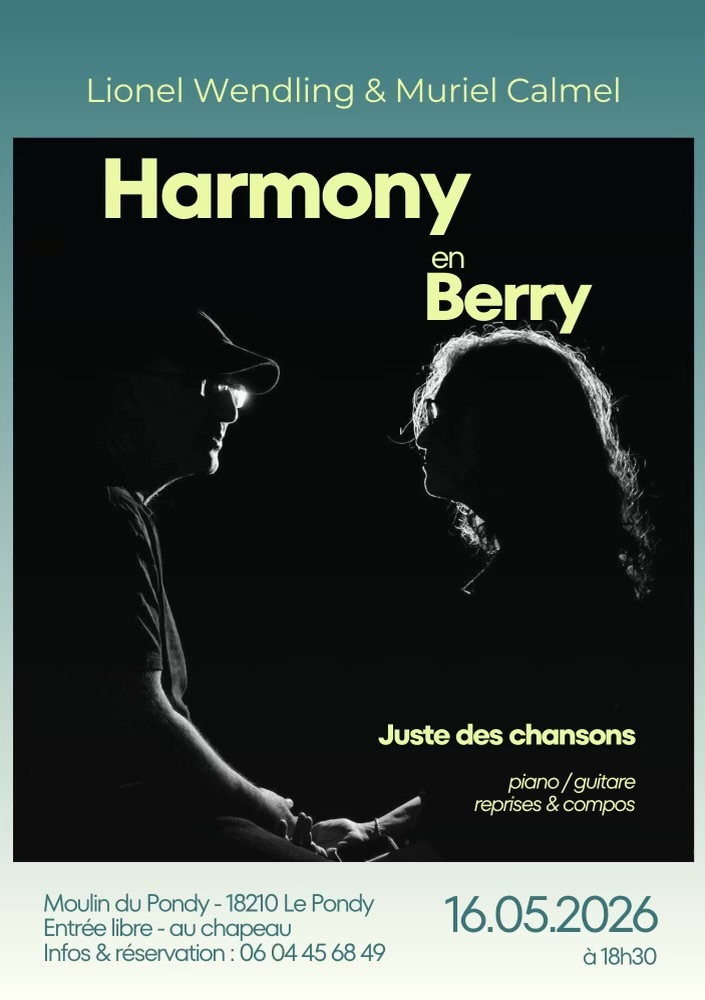Concert Harmony en Berry — visuel événement