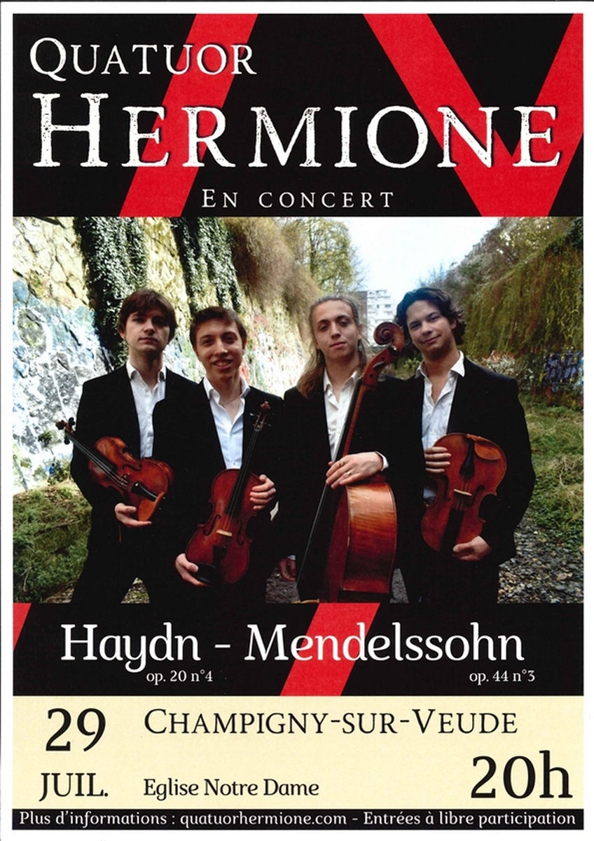 Concert du Quatuor Hermione