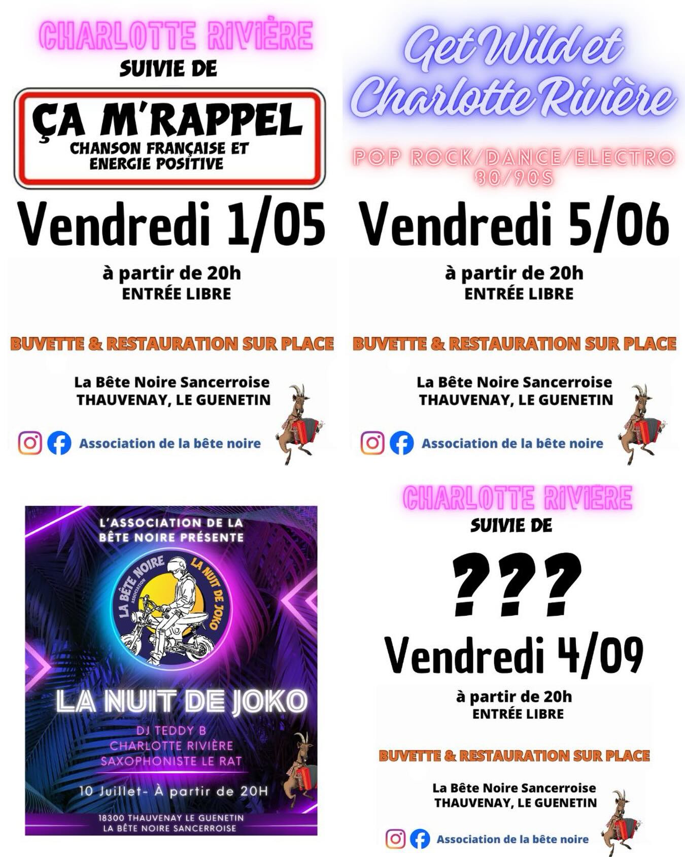 [Concerts]: à la Bête Noire