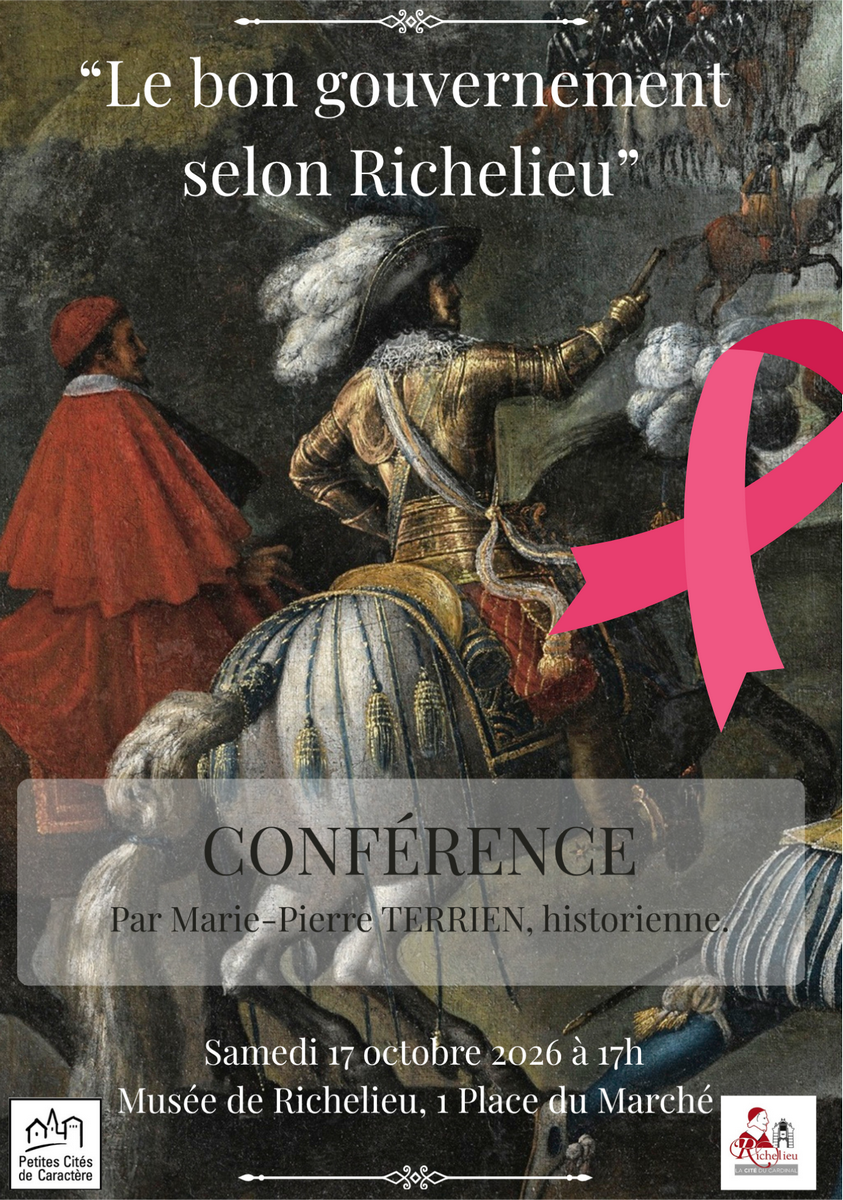 Conférence : « Le bon gouvernement selon Richelieu » par Marie-Pierre Terrien