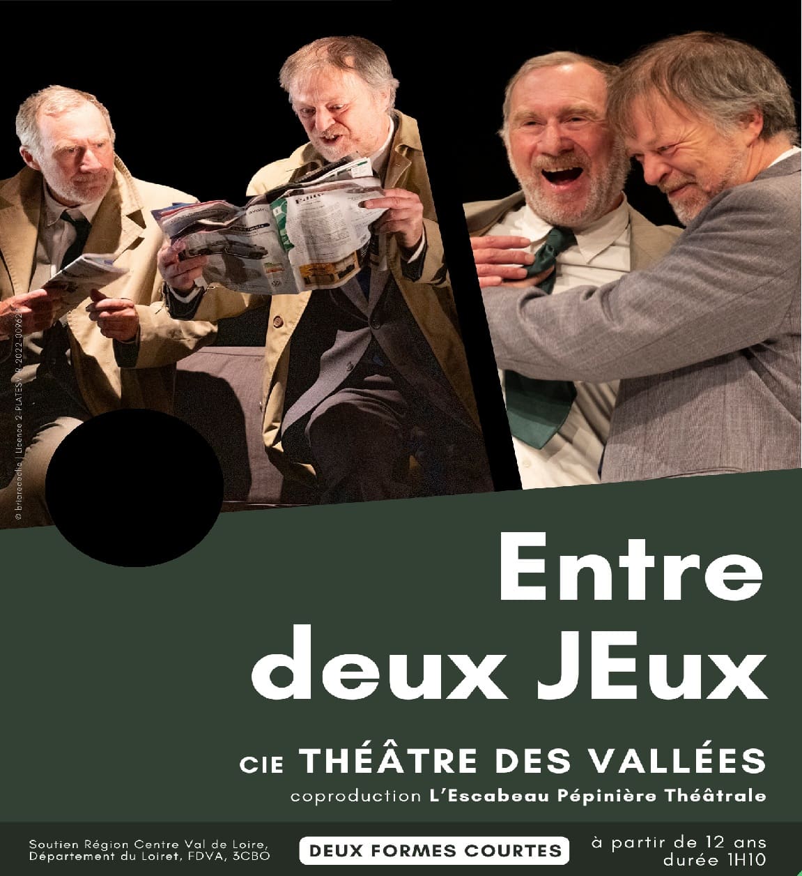 Entre deux jeux ! Par le Théâtre des Vallées et en co-production avec le Théatre de l'Escabeau