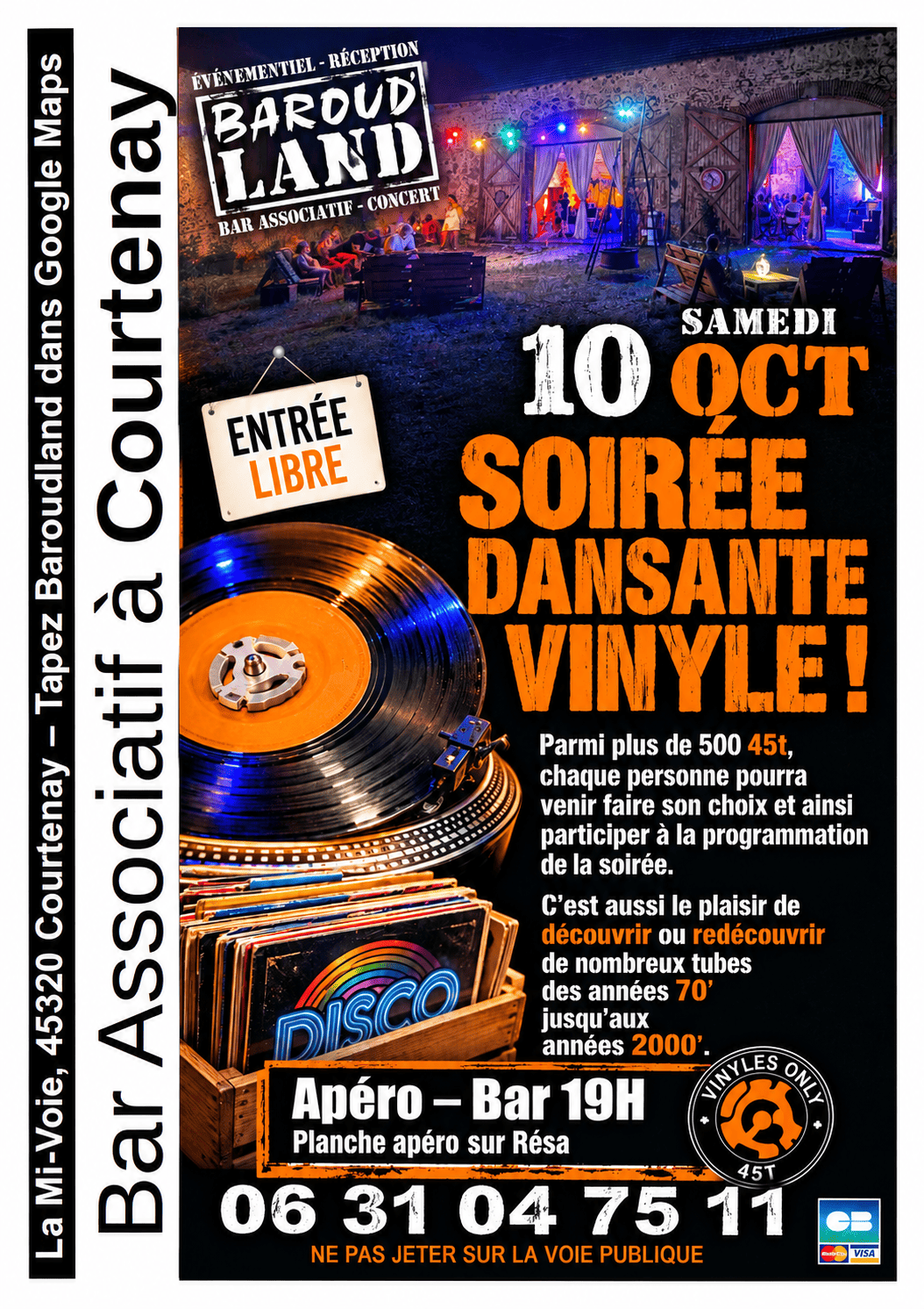 Soirée Vinyle