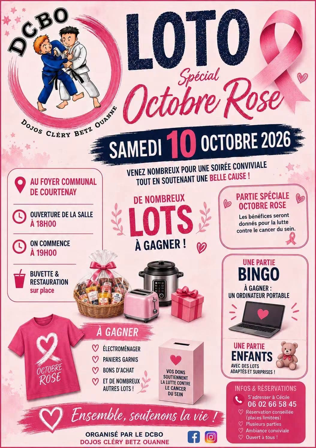 Soirée Loto Spécial Octobre rose
