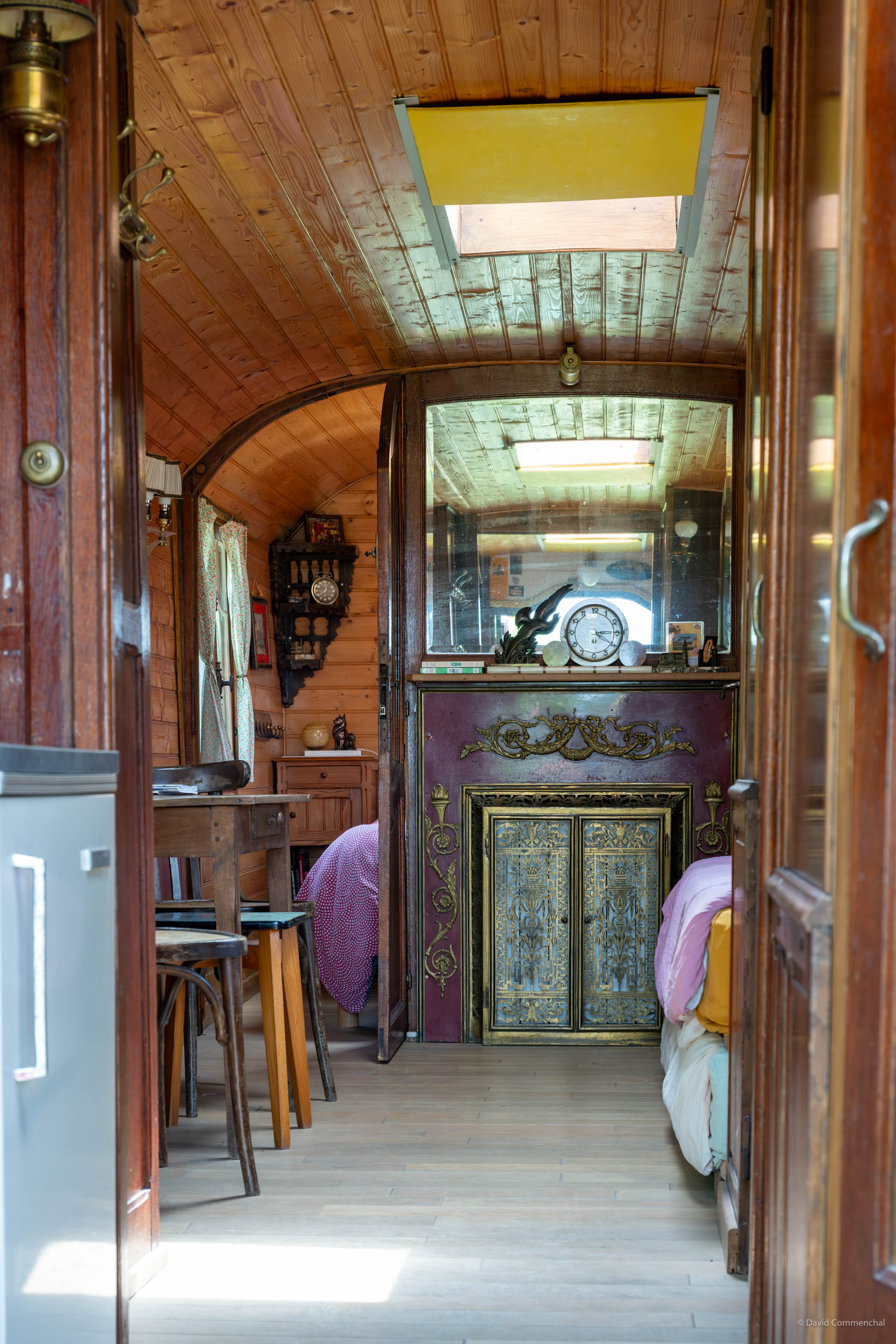 Manoir du Bois Joly - Roulotte Art Déco, Arcisses - photo 20