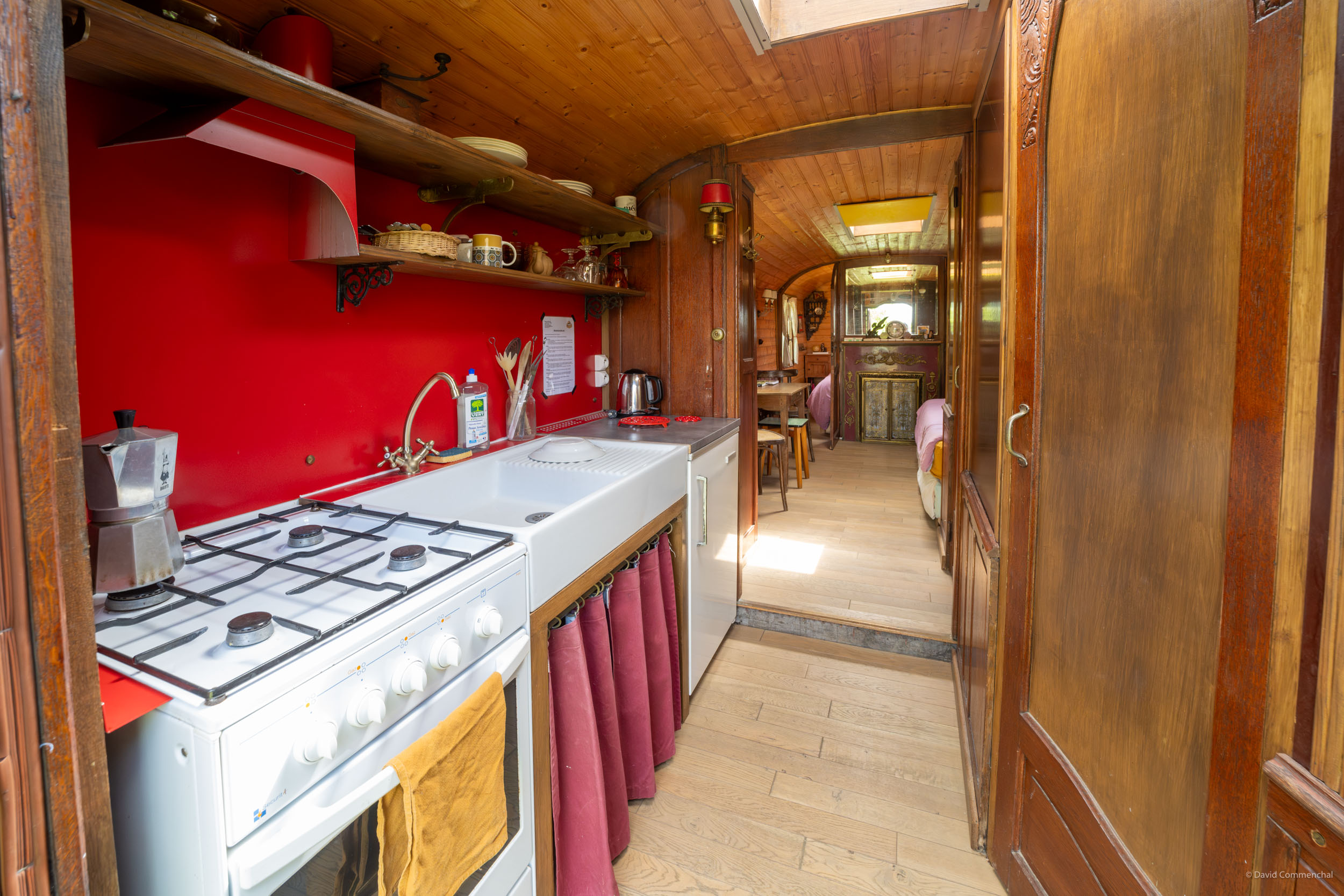 Manoir du Bois Joly - Roulotte Art Déco, Arcisses - photo 21