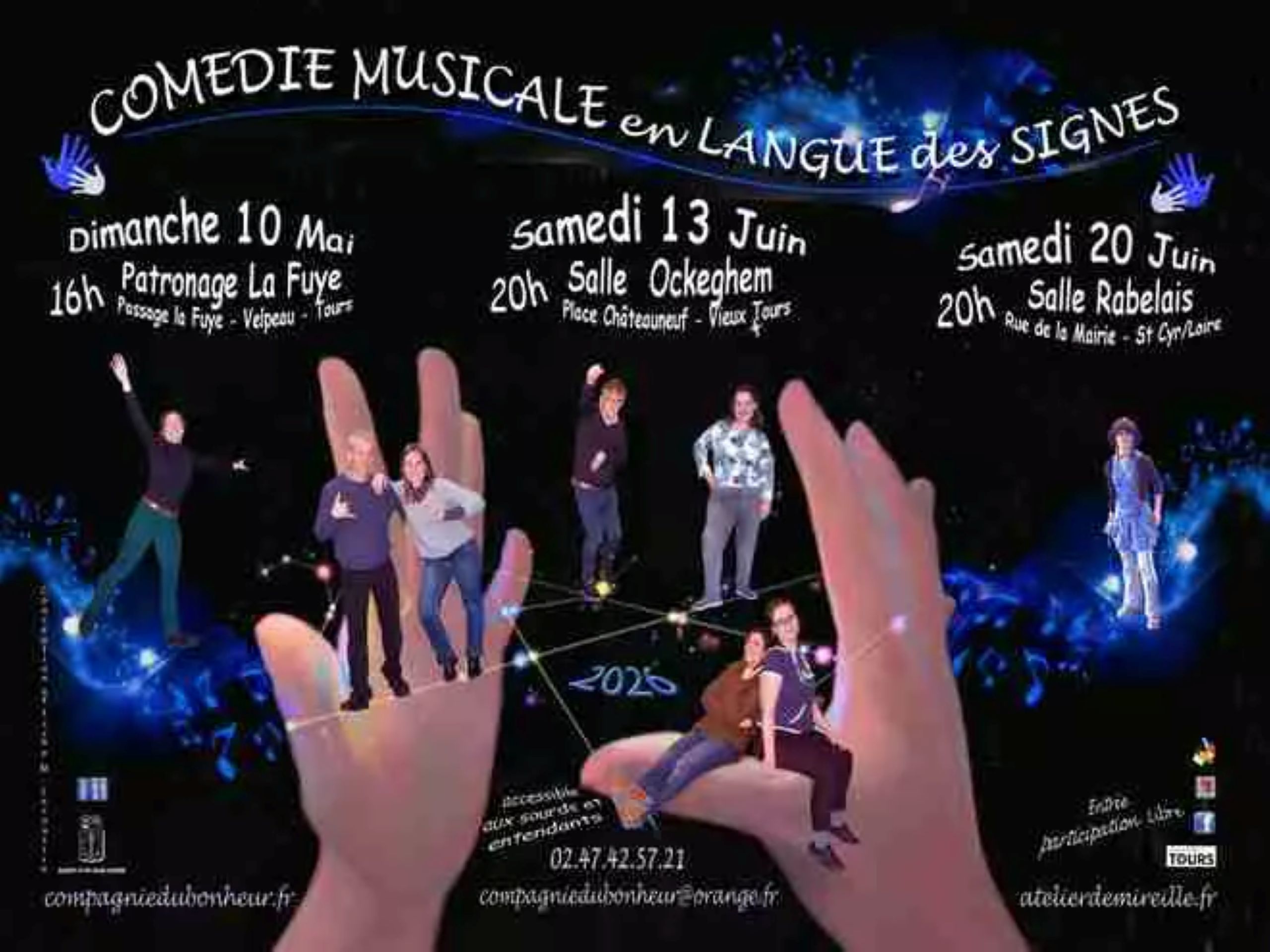 Signes enCHANTés, la suite - Chants signés — visuel événement