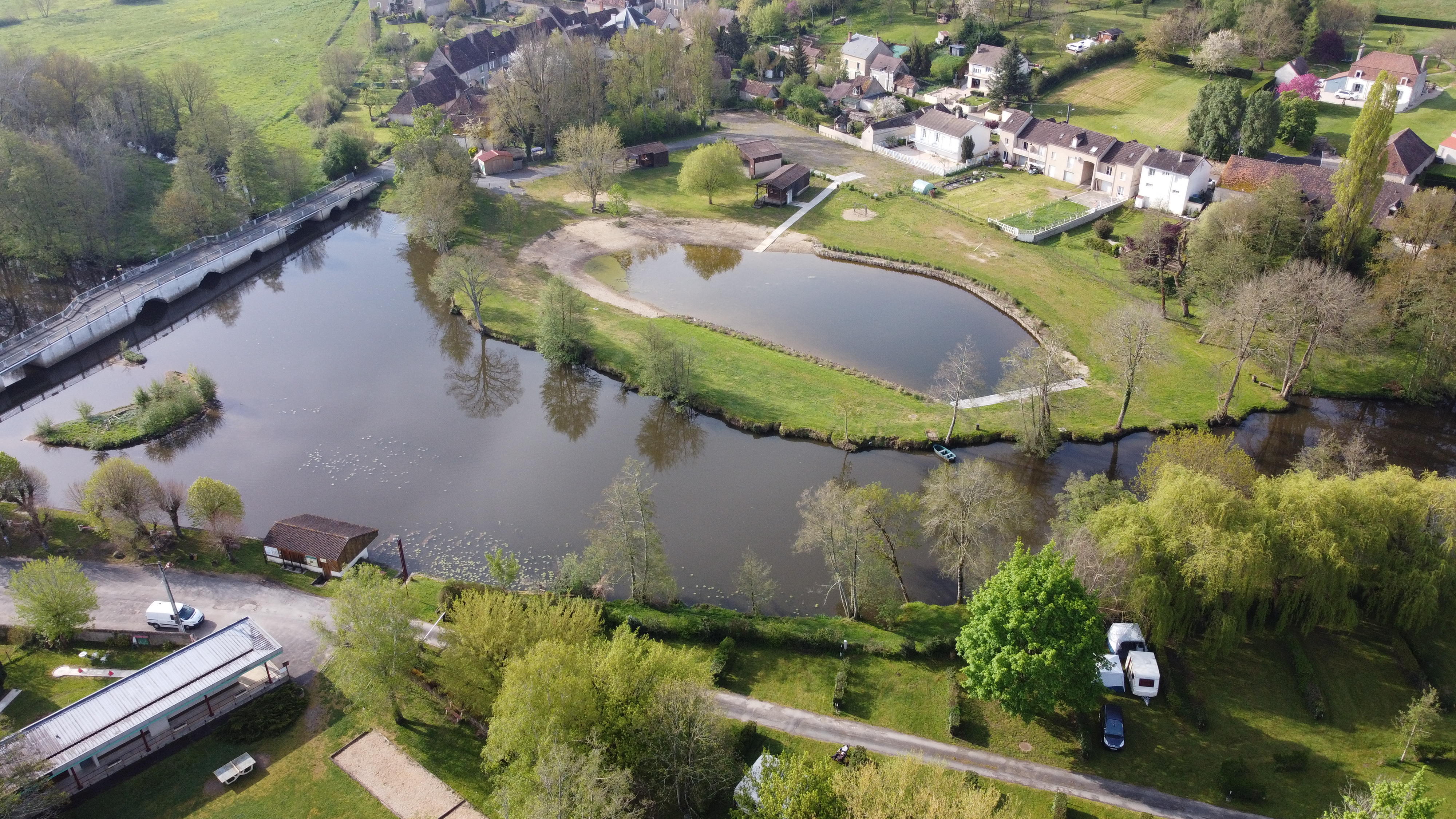 Plan d'eau au bord de l'Anglin, Bélâbre - photo 6