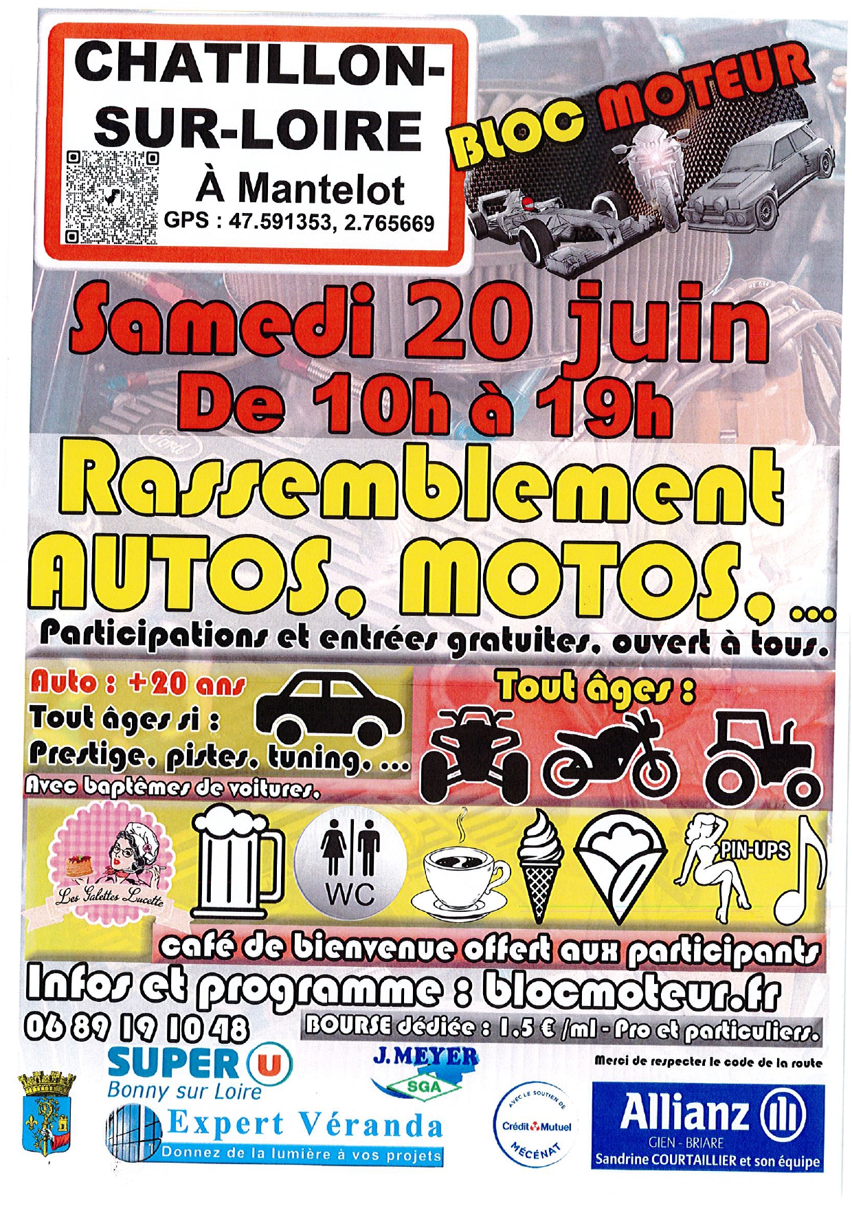 Rassemblement autos/motos