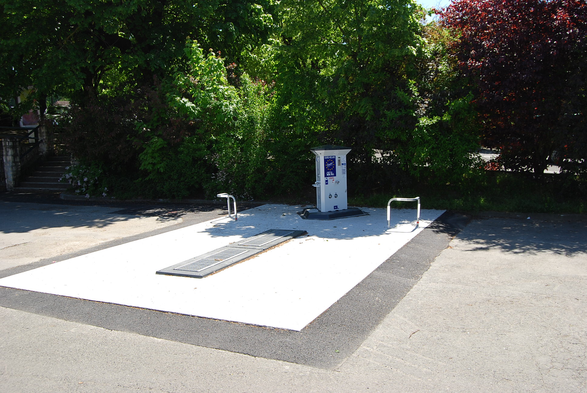 Borne de camping-car de Le Blanc