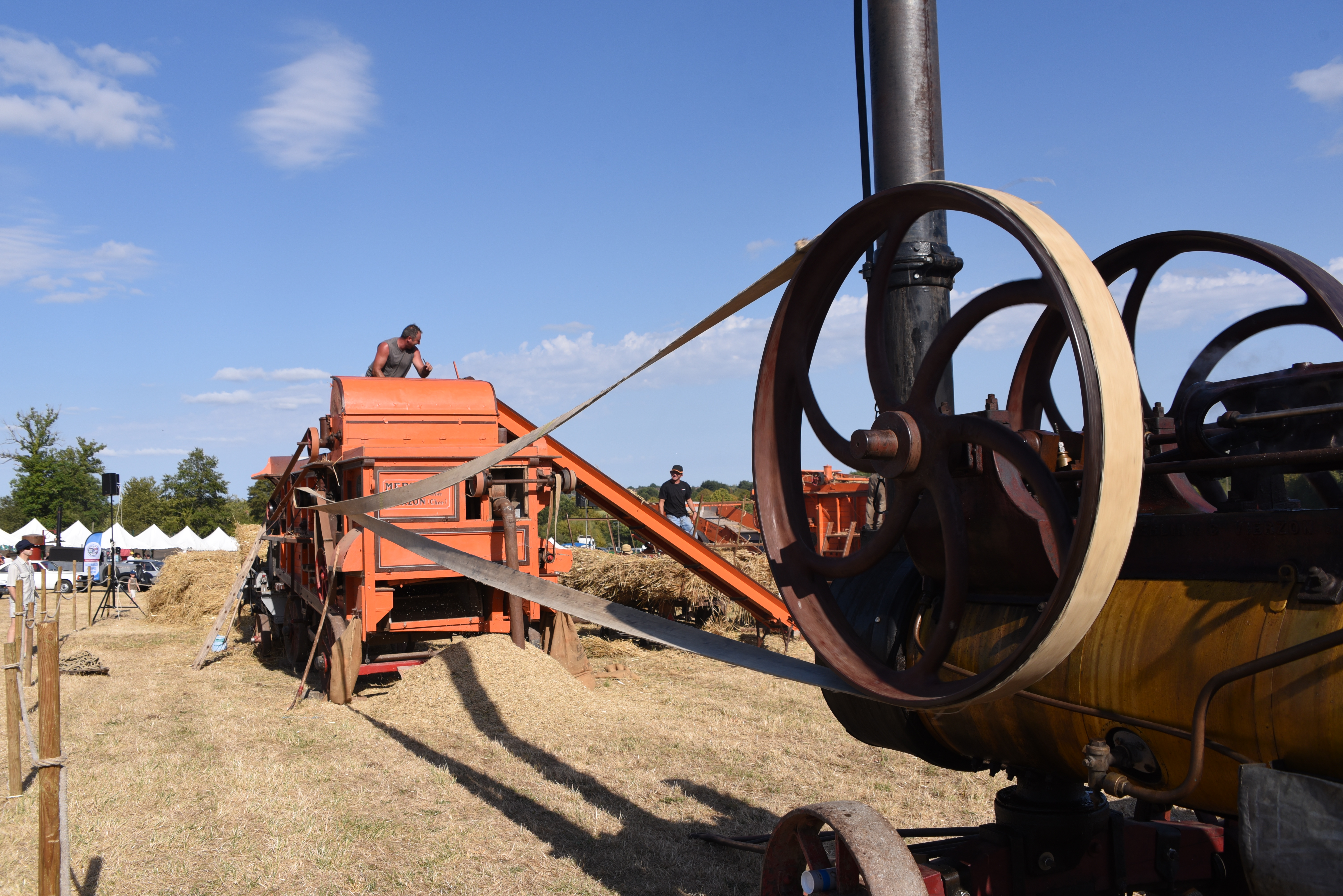 Au temps de la Batteuse