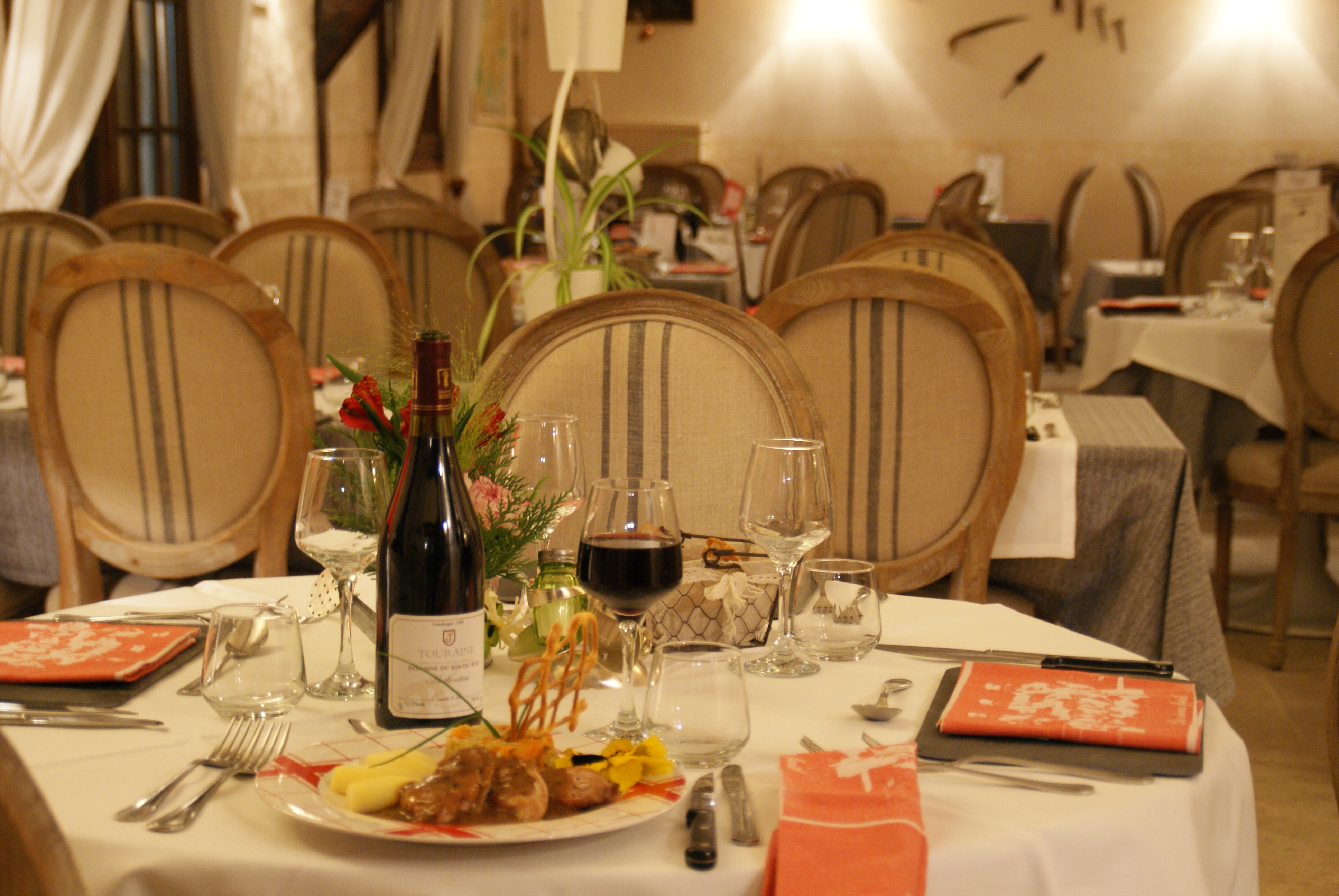 Restaurant auberge solognote le Vieux Fusil, Soings-en-Sologne