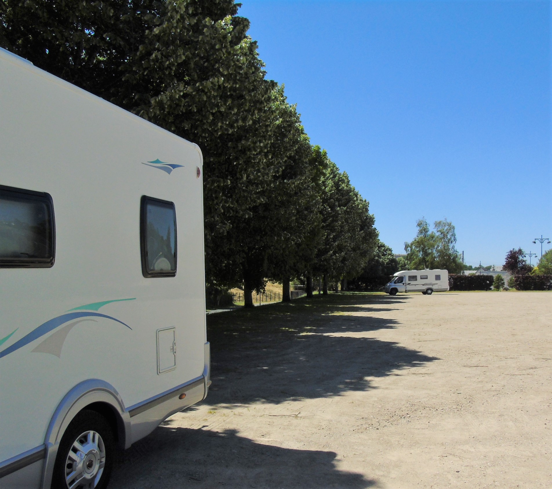 Aire de stationnement libre de la Grenouille