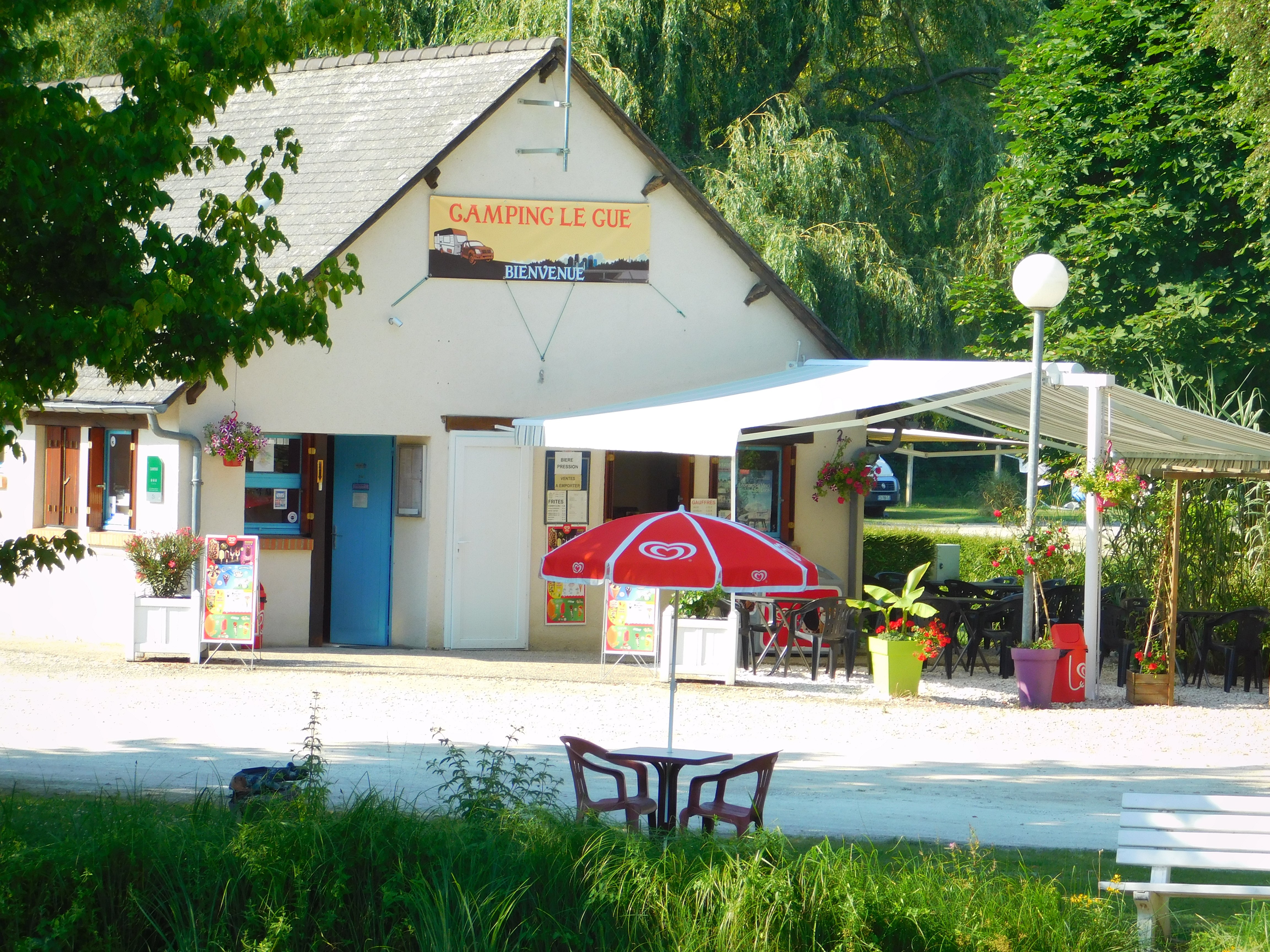 Camping le gué, Chémery