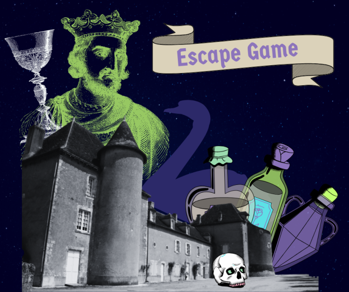 Escape game "Il faut sauver le seigneur de Naillac" — visuel événement