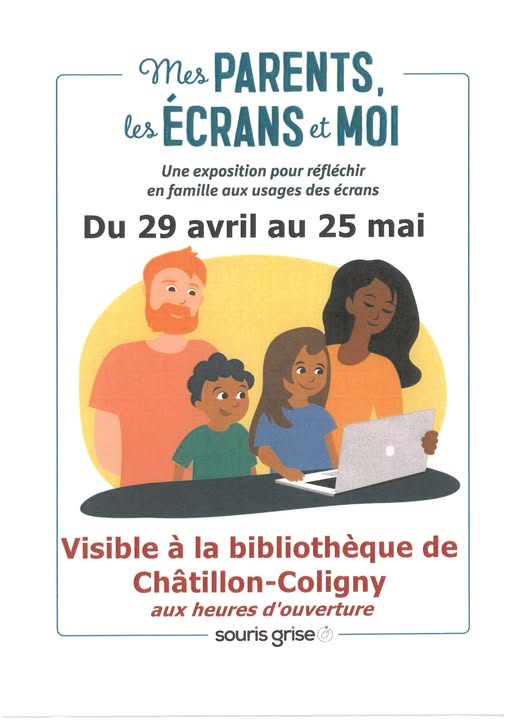 Exposition "Mes parents, les écrans et moi"