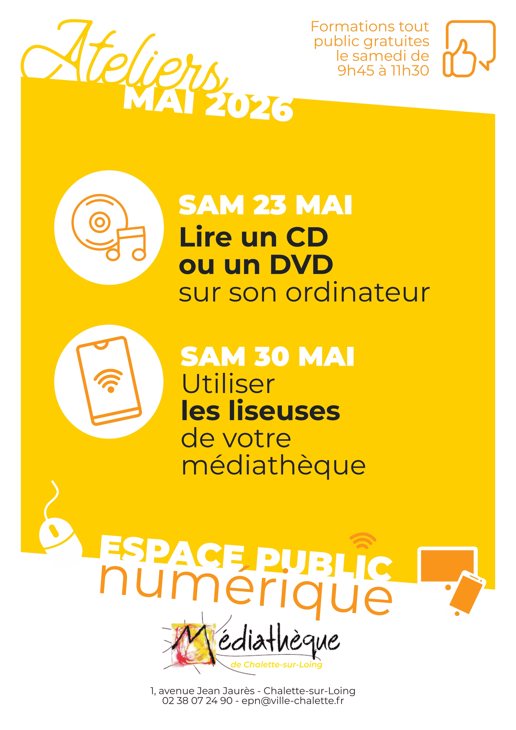 Formation tout public — visuel événement