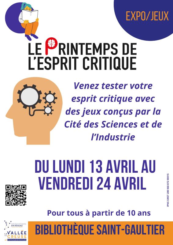 Le Printemps de l'Esprit Critique — visuel événement