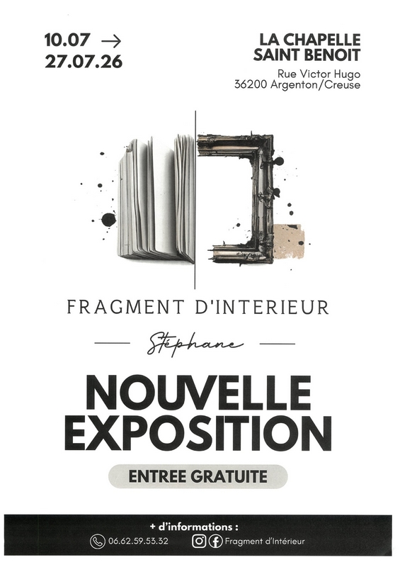 Exposition : "Fragment d'Intérieur"