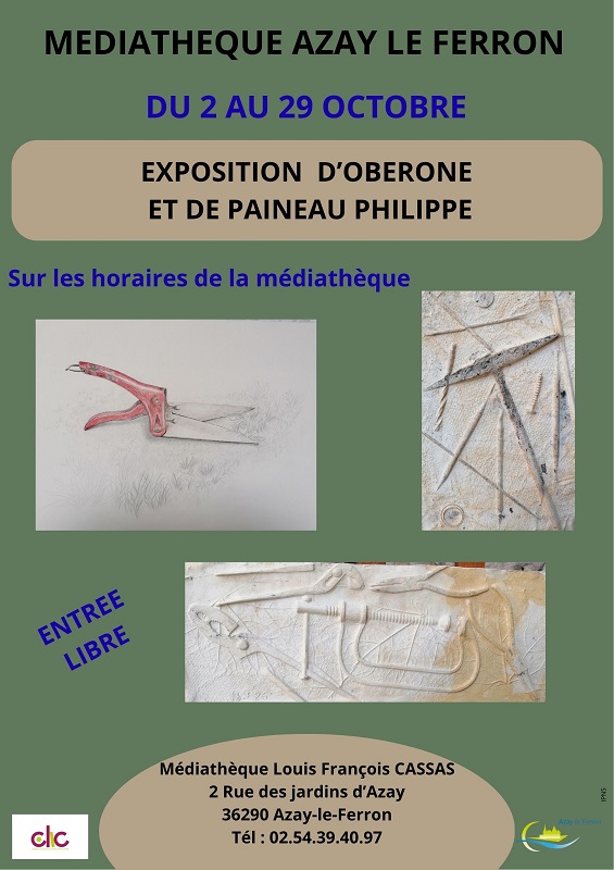 Exposition d'Oberone et de Philippe Paineau