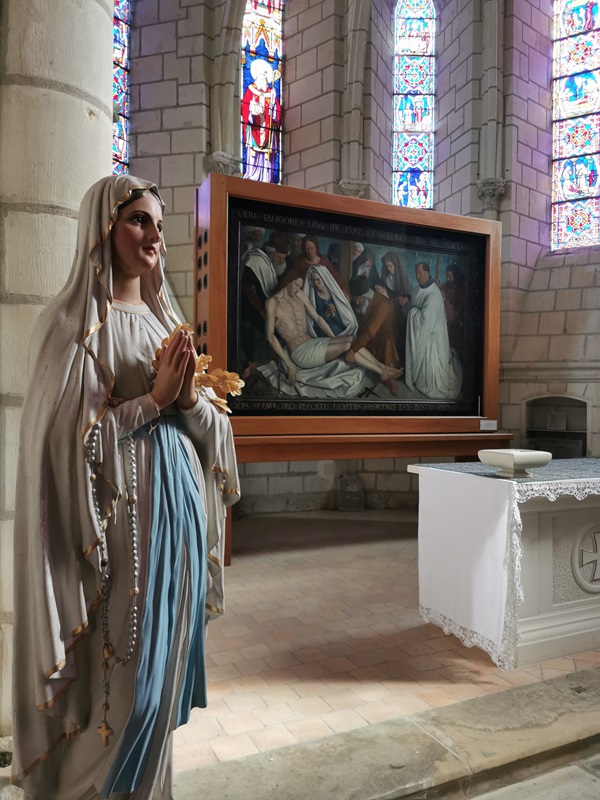 Église Saint Martin - Pietà de Jean Fouquet, Nouans-les-Fontaines - photo 3