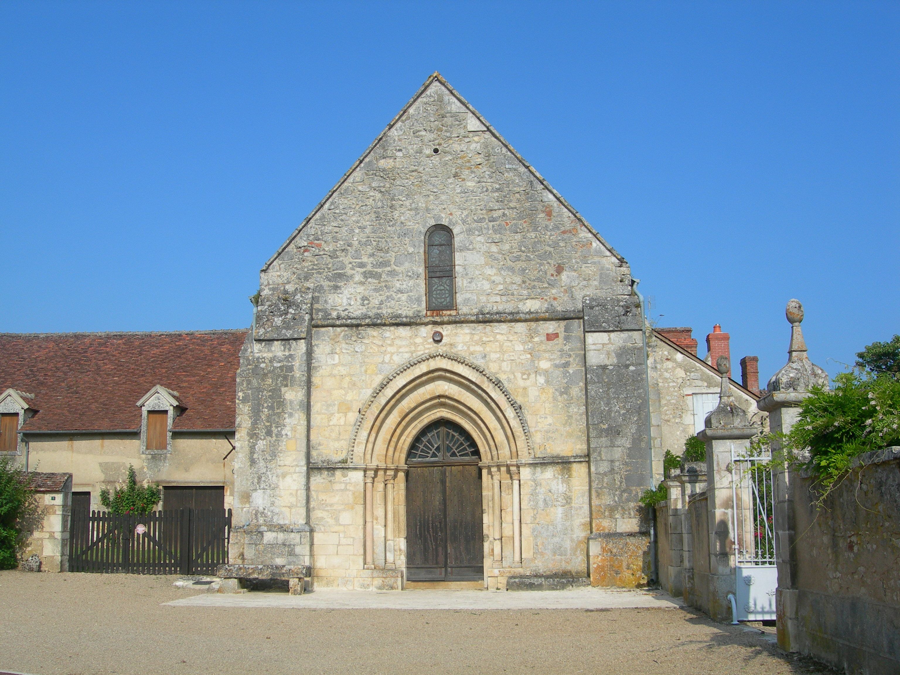 Eglise Saint-Georges  France Centre-Val de Loire Indre Ciron 36300