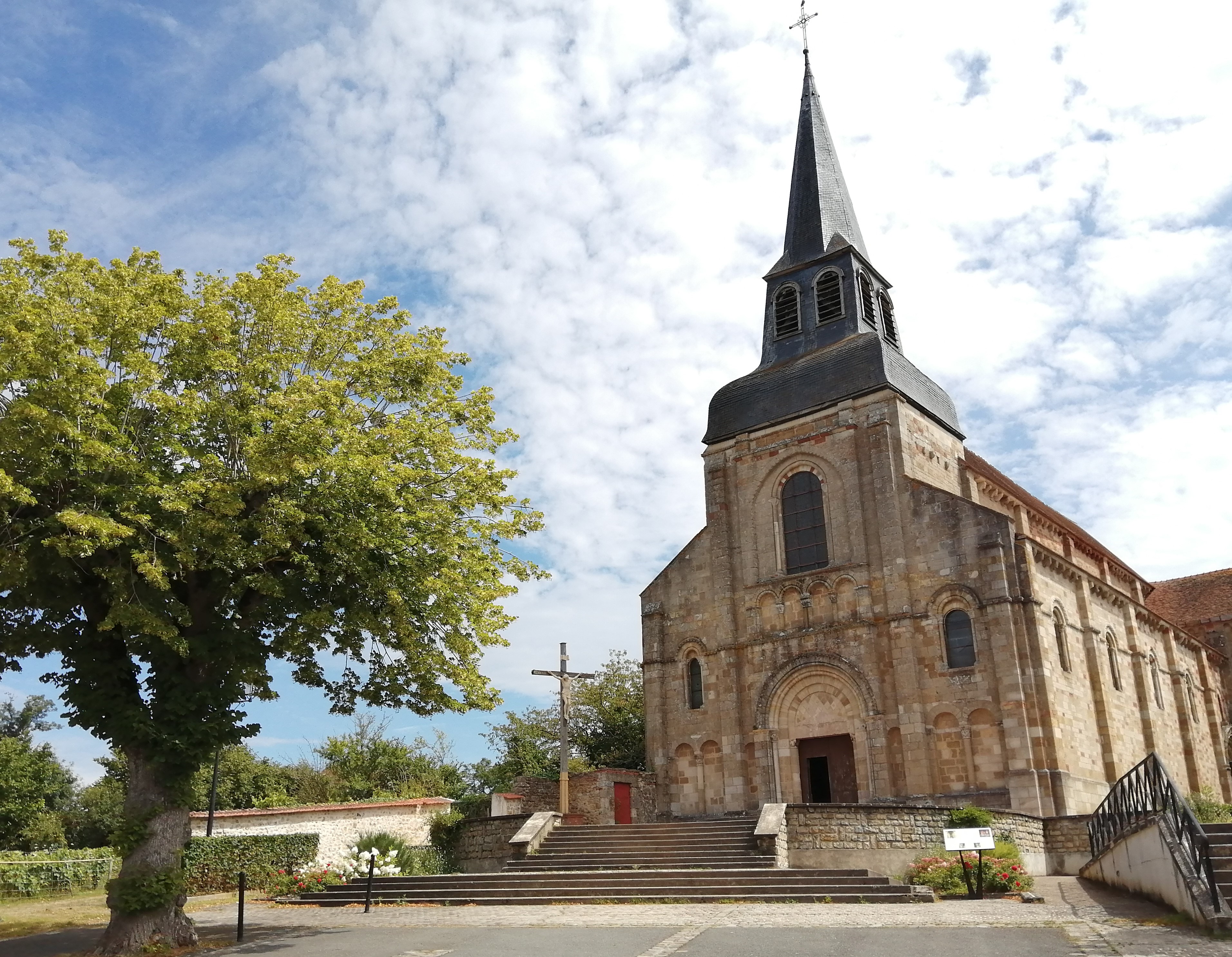 Visite de ville Châteaumeillant juillet