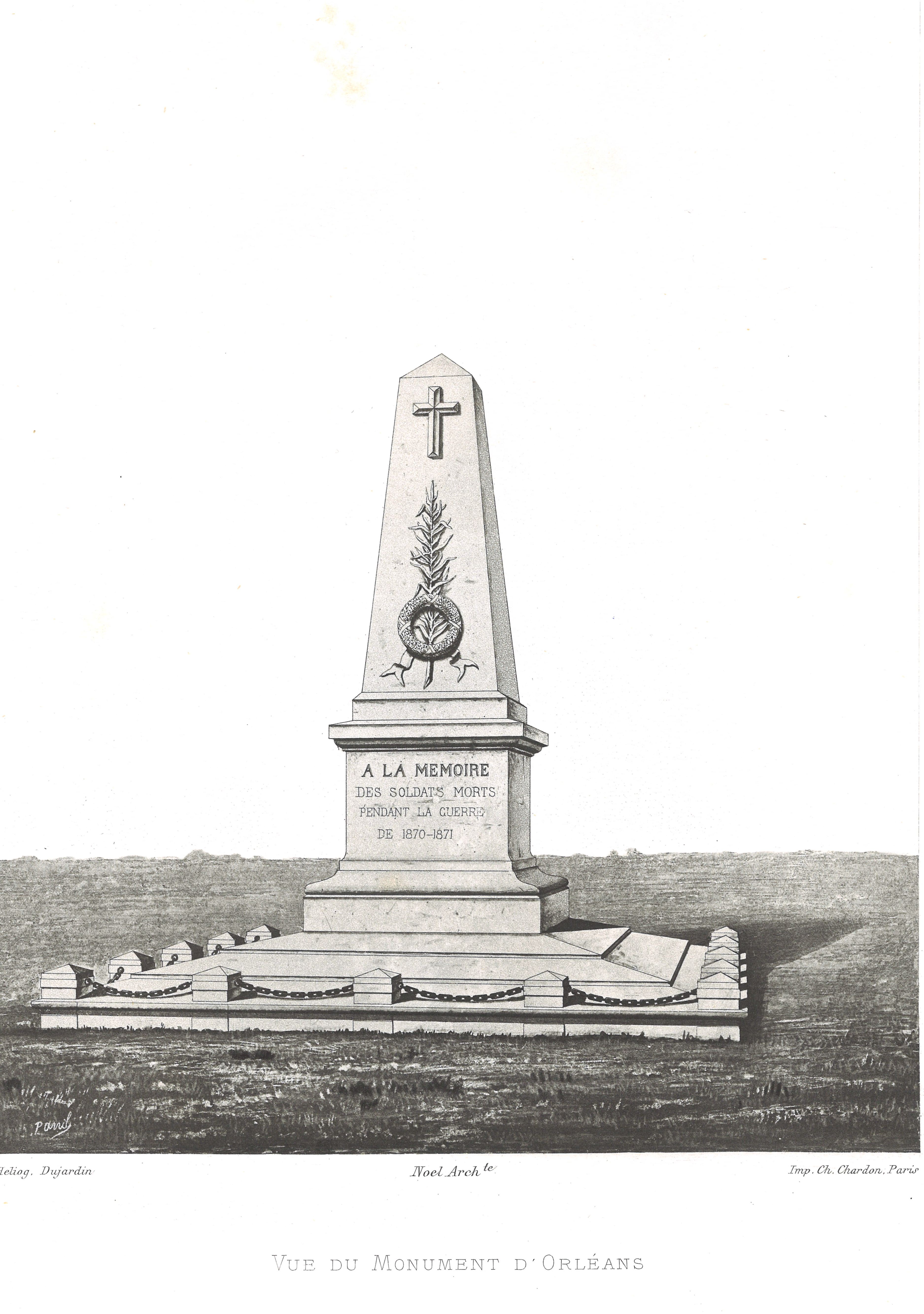 Monument ossuaire commémorant le conflit de 1870