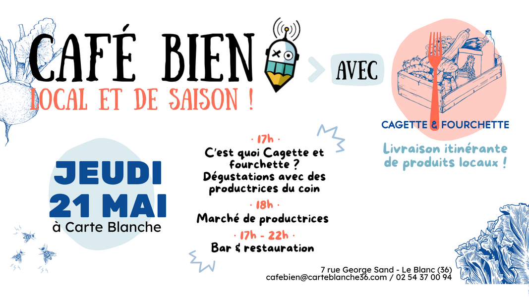 Café Bien local et de saison avec Cagette et fourchette ! — visuel événement