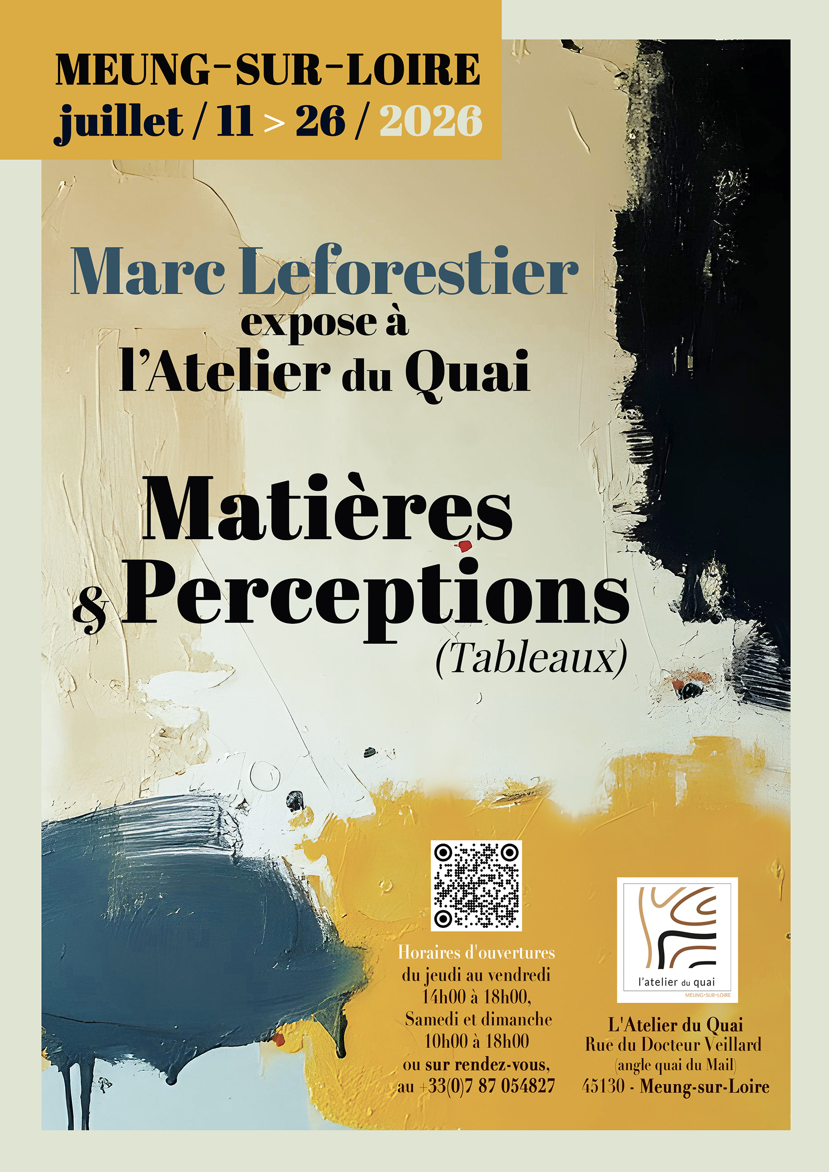 Exposition : Matières & Perceptions