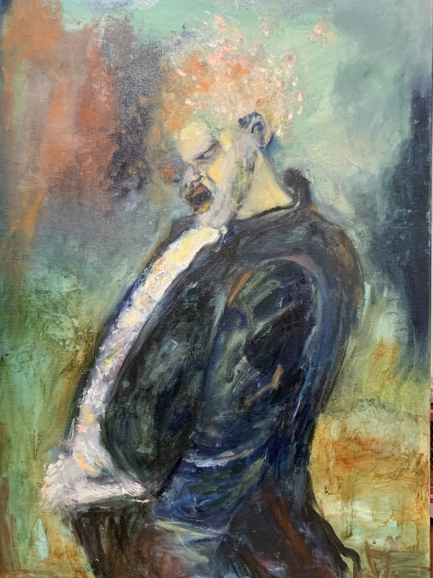 Exposition peintures par Régine Lemoine, Lignières