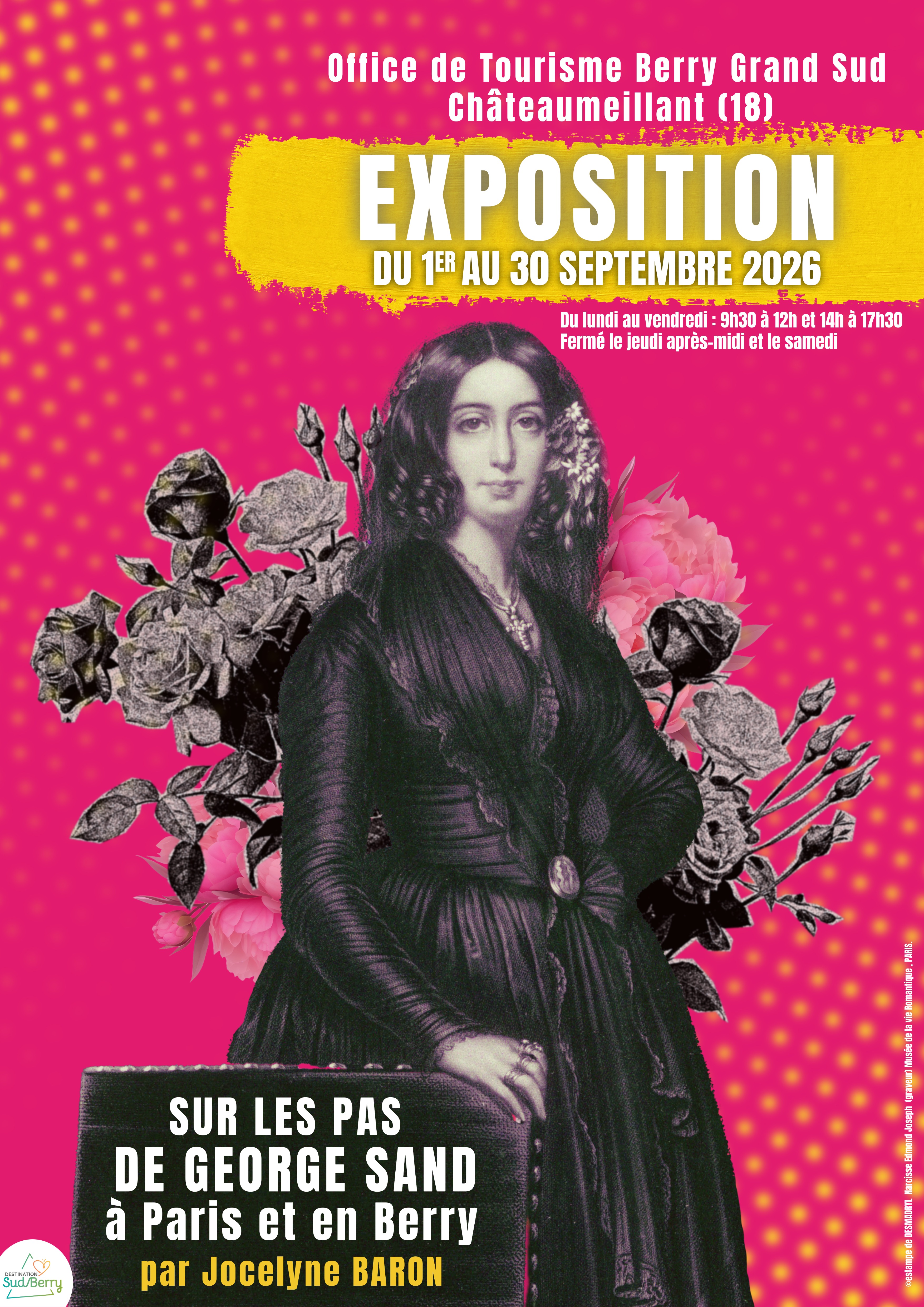 Exposition Sur les pas de George Sand à Paris et en Berry