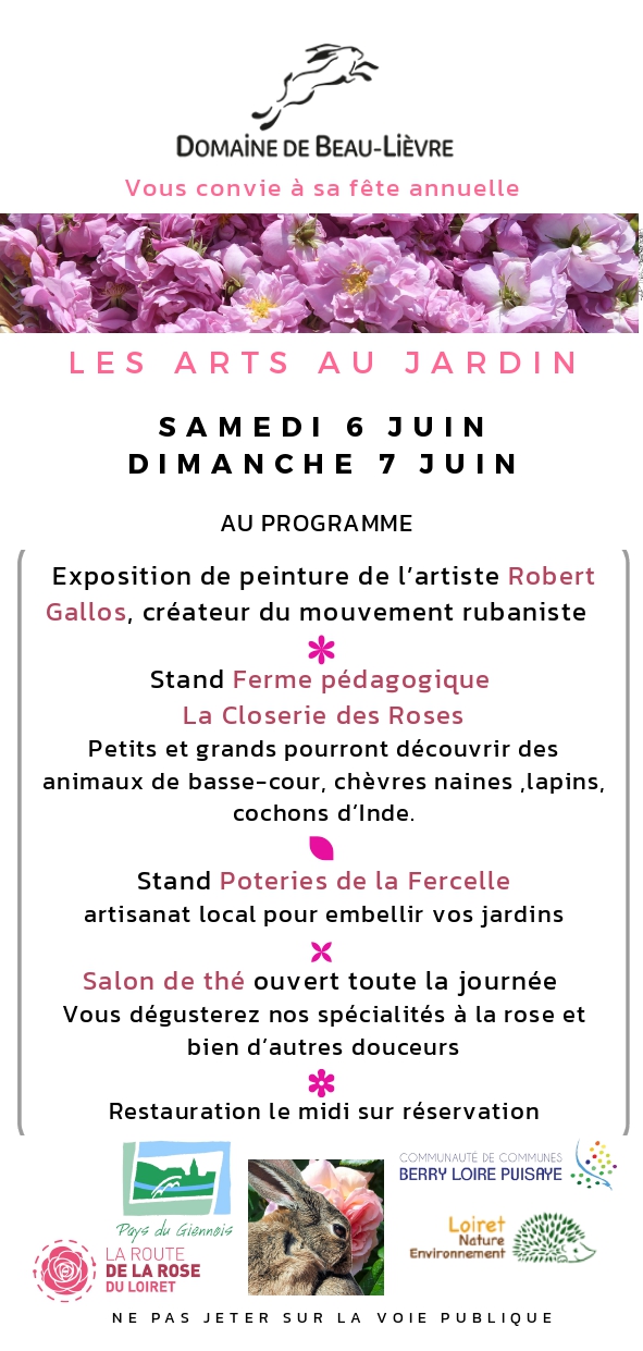 Les Rendez-vous aux Jardins au Domaine de Beau-Lièvre - Les Arts aux jardins