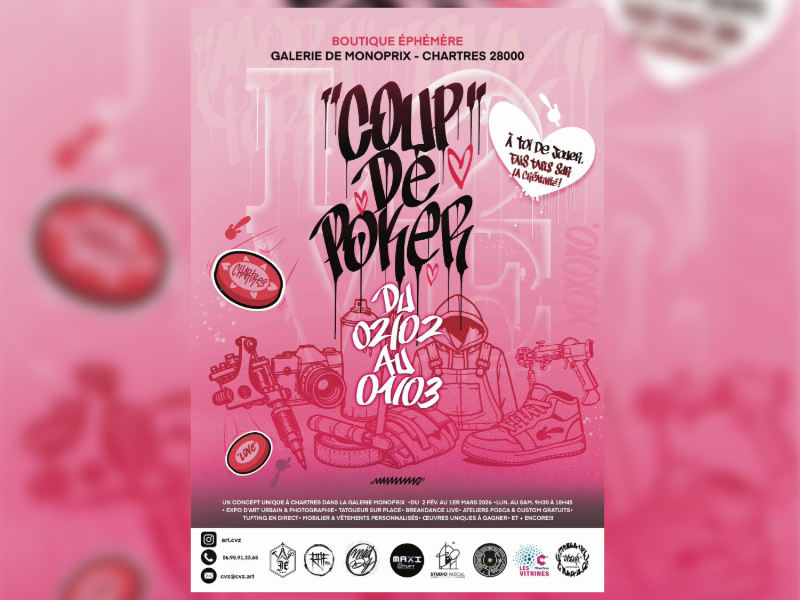 Coup de Poker par CVZ (boutique éphémère)
